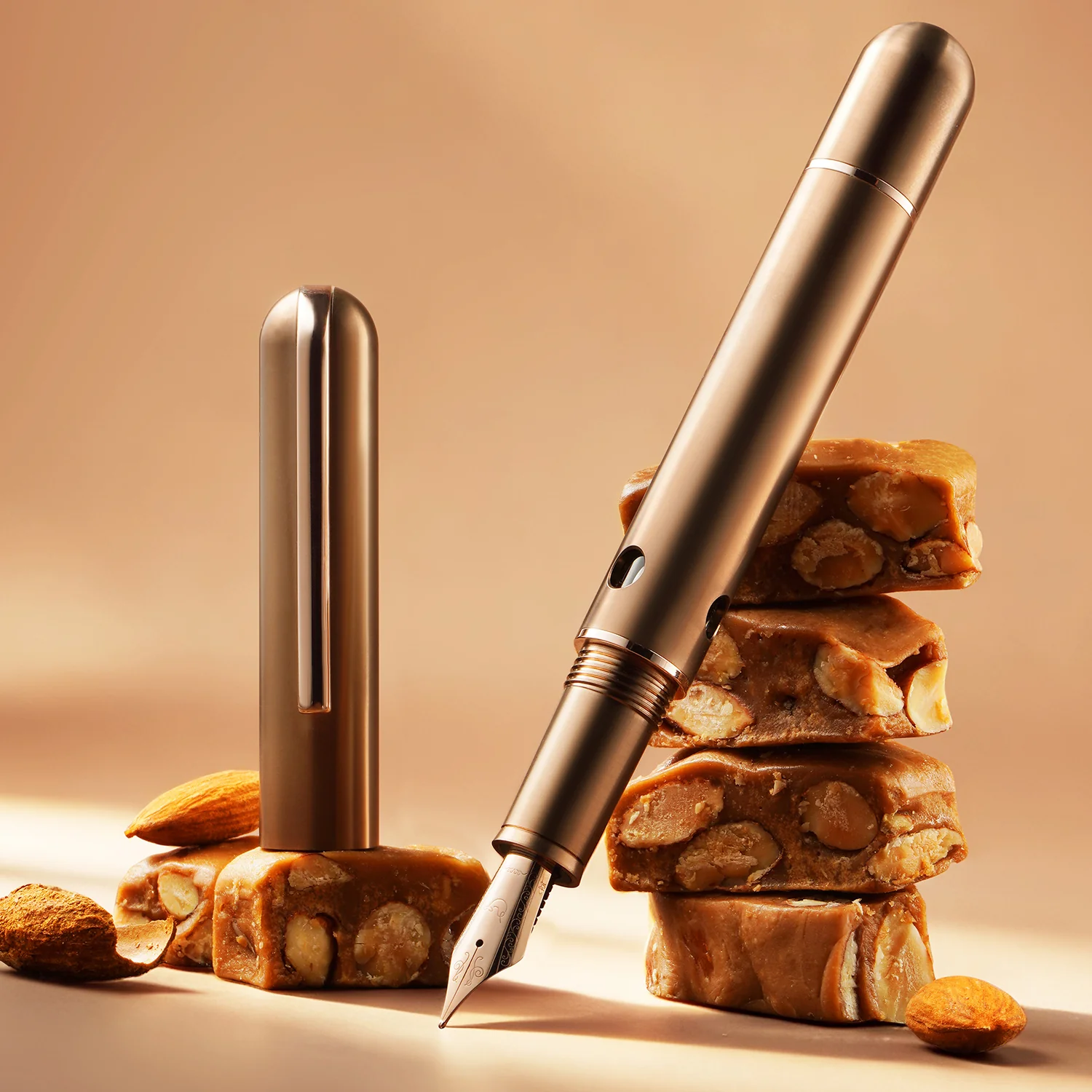 616-nahvalur-nautilus-fountain-pen-in-toffee-ti-1.webp Nahvalur Nautilus Fountain Pen in Toffee Ti