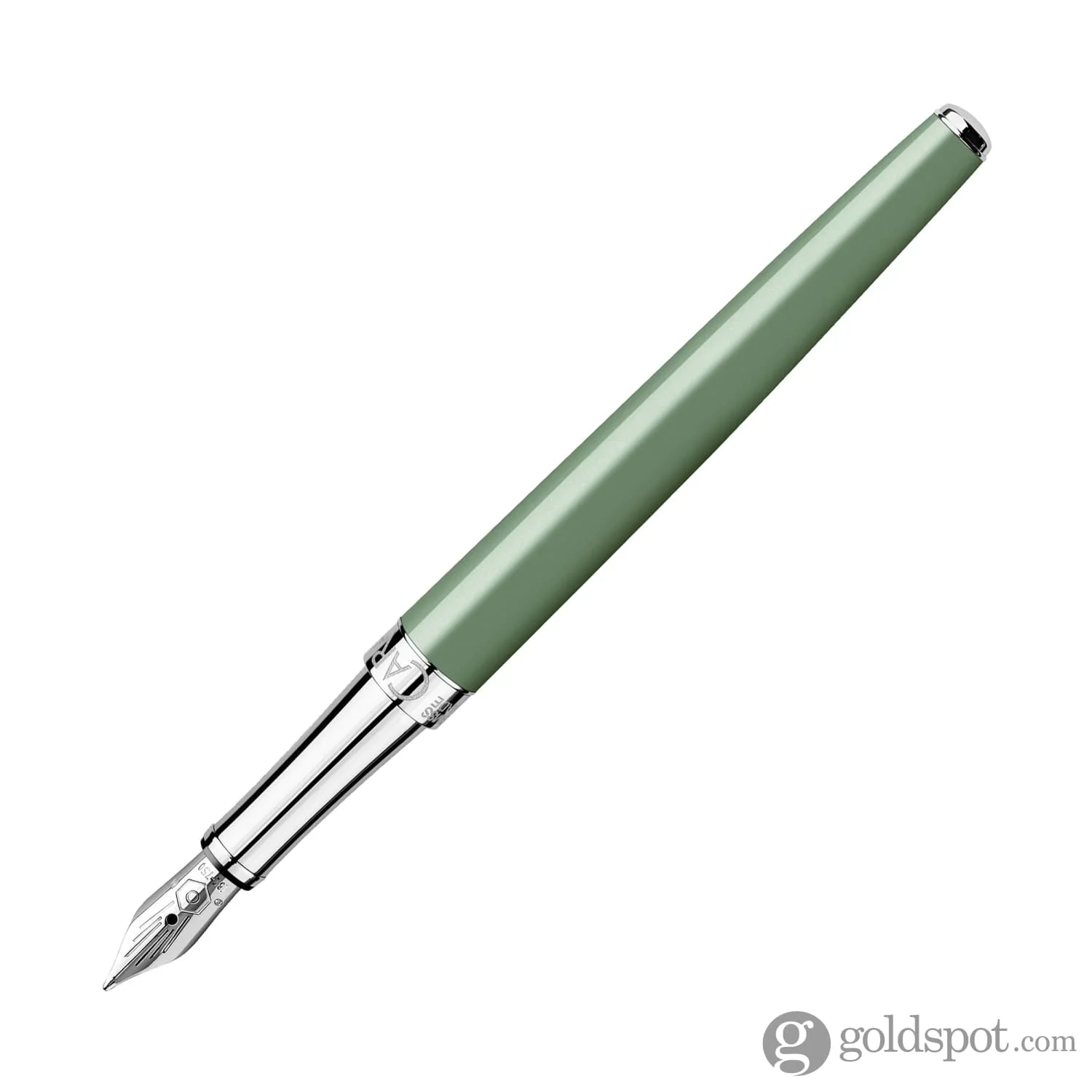 6178-caran-d-ache-leman-slim-fountain-pen-in-vert-de-gris-18k-gold-2.webp Caran d'Ache Léman Slim Fountain Pen in Vert de Gris - 18K Gold