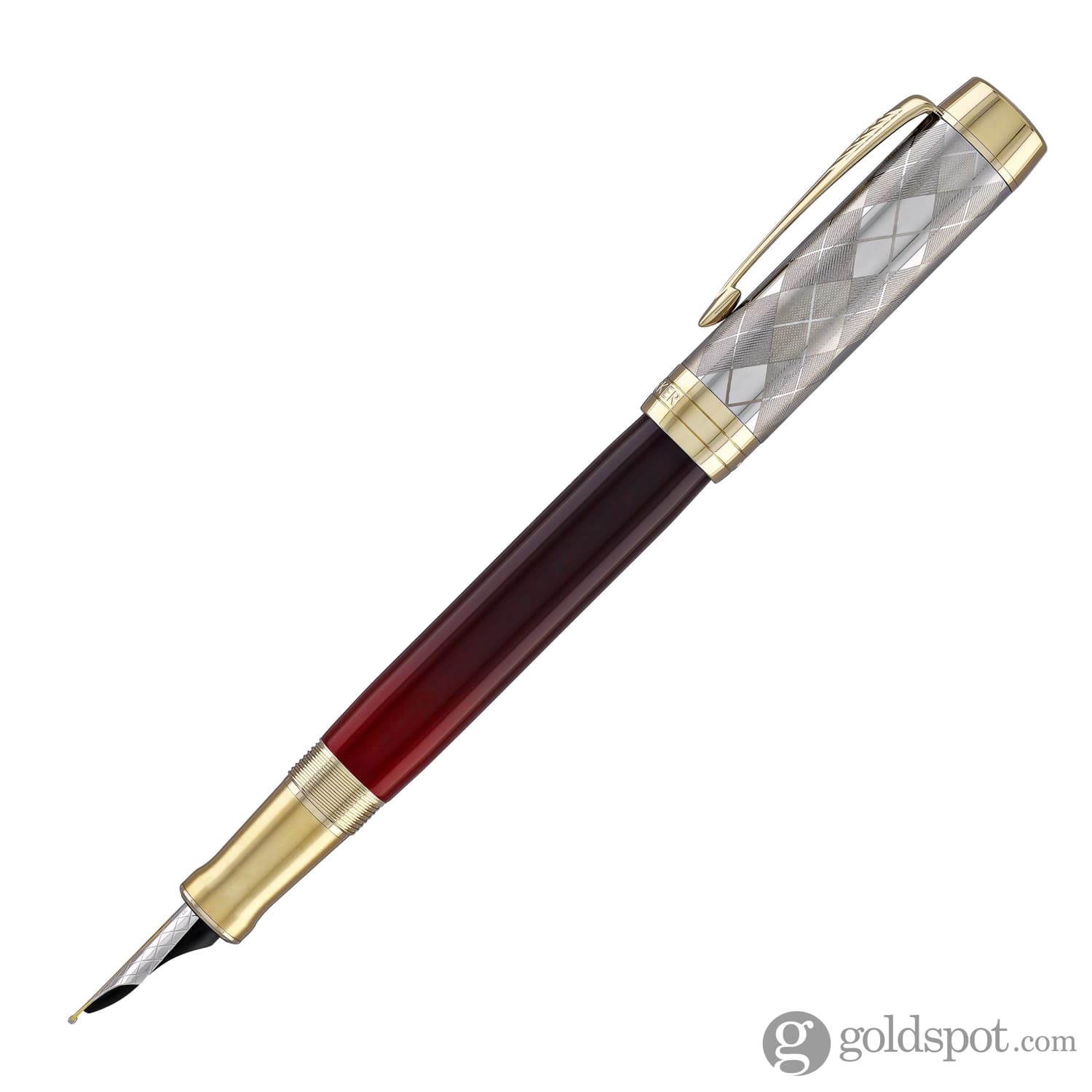 Parker Duofold Arnold Palmer Signature Fountain Pen with Gold Trim