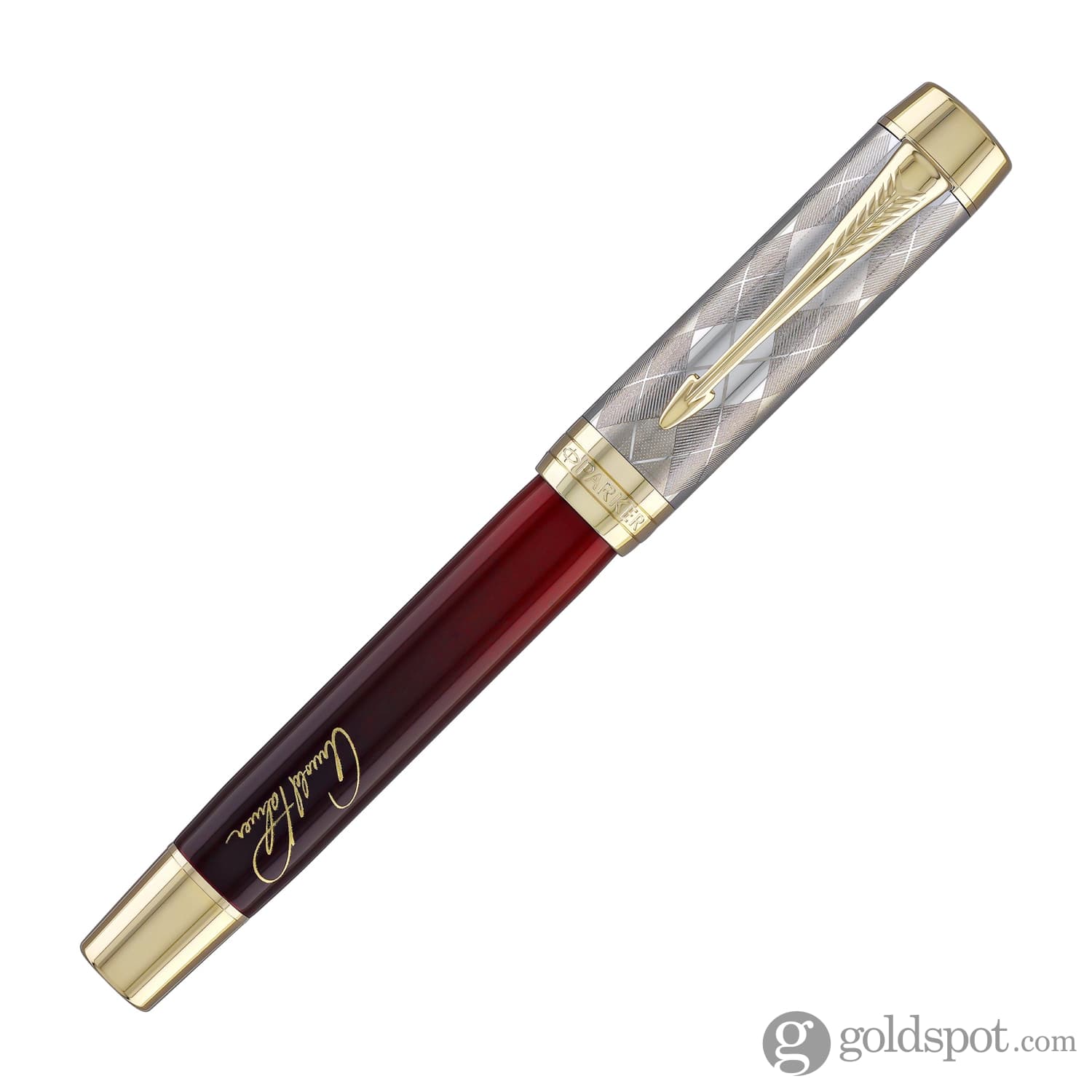 Parker Duofold Arnold Palmer Signature Fountain Pen with Gold Trim