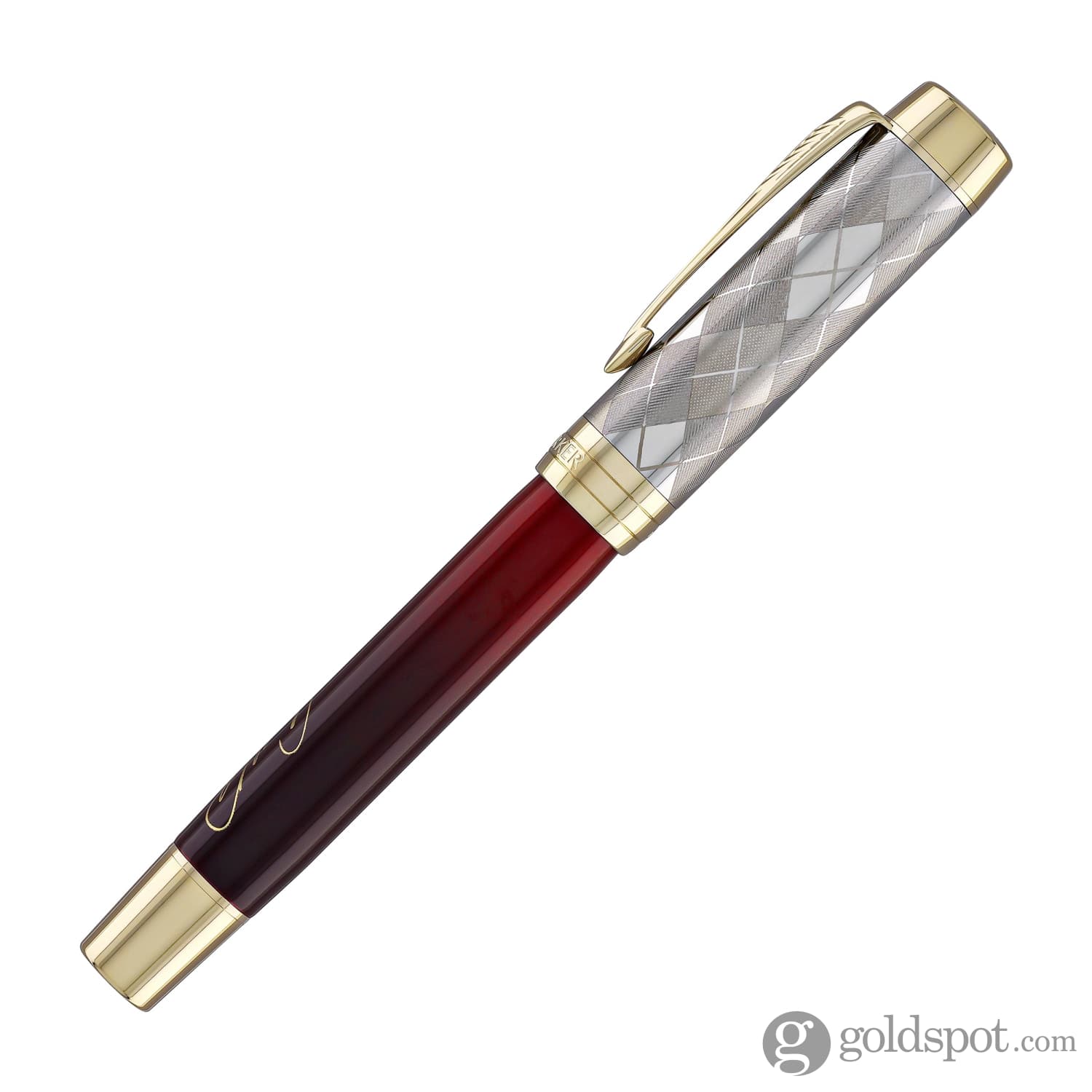 Parker Duofold Arnold Palmer Signature Fountain Pen with Gold Trim