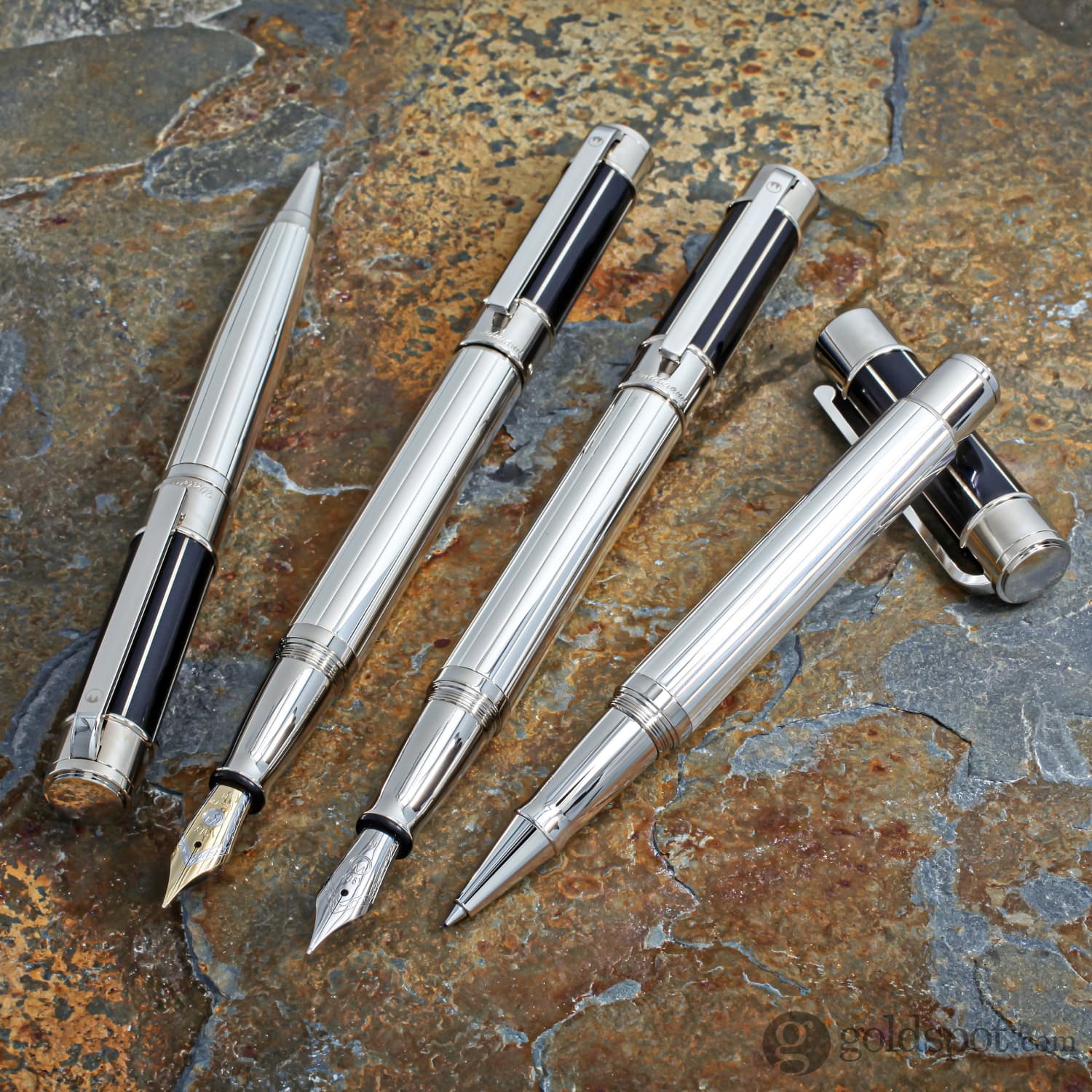 6214-waldmann-commander-23-fountain-pen-in-sterling-silver-and-blue-lacquer-18kt-gold-nib-10.jpg Waldmann Commander 23 Fountain Pen in Sterling Silver and Blue Lacquer, 18kt Gold Nib