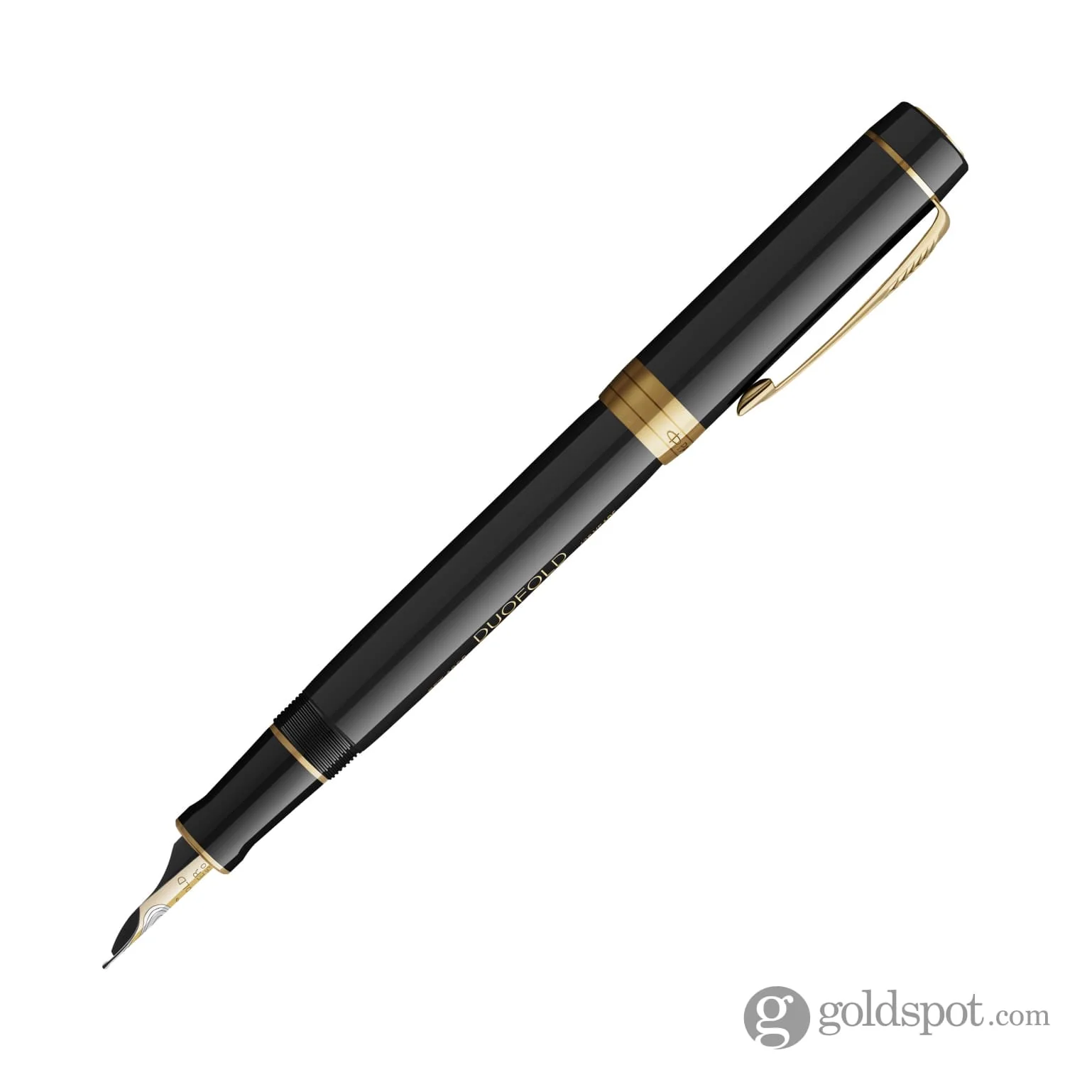 6222-parker-duofold-135th-anniversary-centennial-fountain-pen-in-black-with-gold-trim-18k-gold-2.webp Parker Duofold 135th Anniversary Centennial Fountain Pen in Black with Gold Trim - 18K Gold