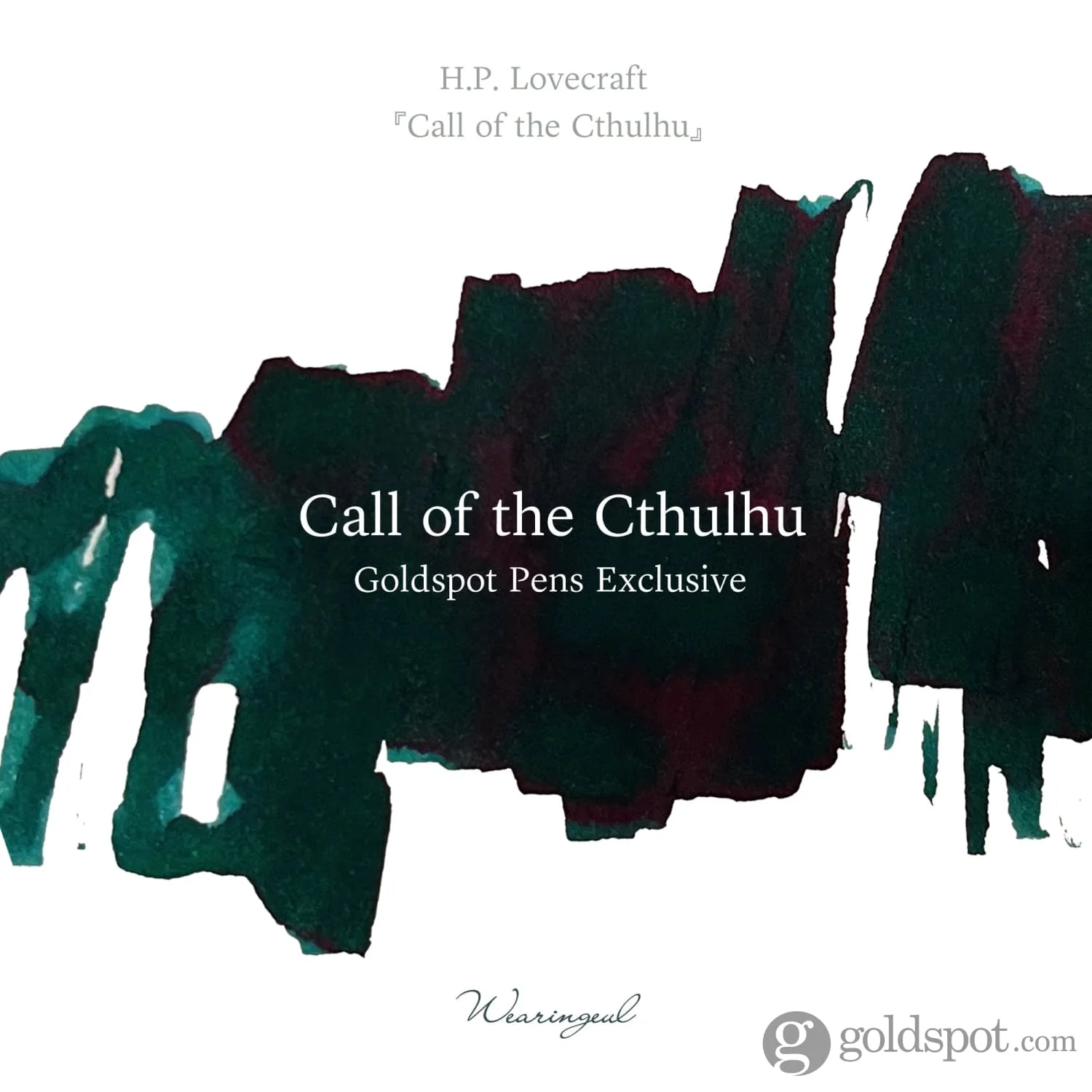 Wearingeul H.P. Lovecraft Literature Ink in Call of the Cthulhu - 30mL