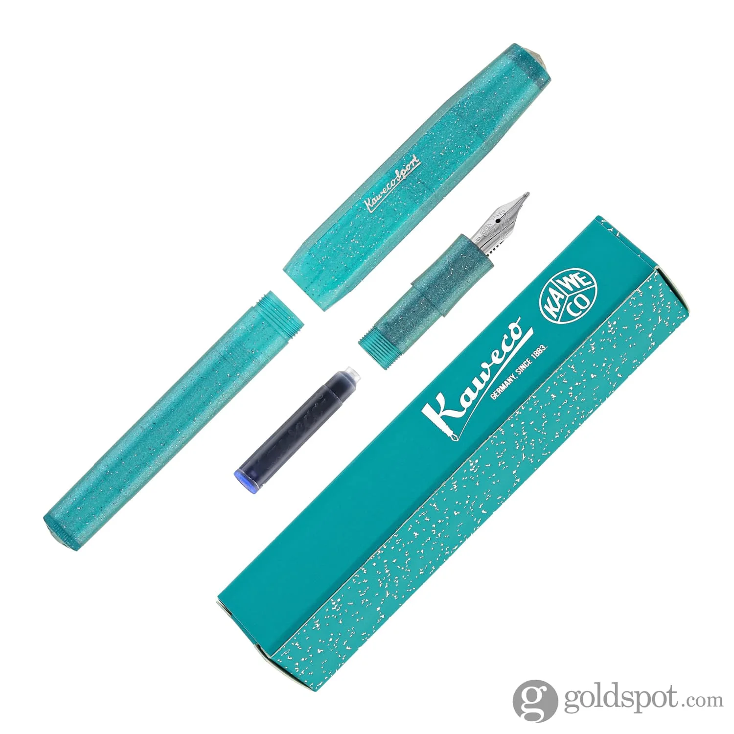 6298-kaweco-skyline-sport-fountain-pen-in-sea-spray-2025-limited-edition-7.webp Kaweco Skyline Sport Fountain Pen in Sea Spray 2025 Limited Edition