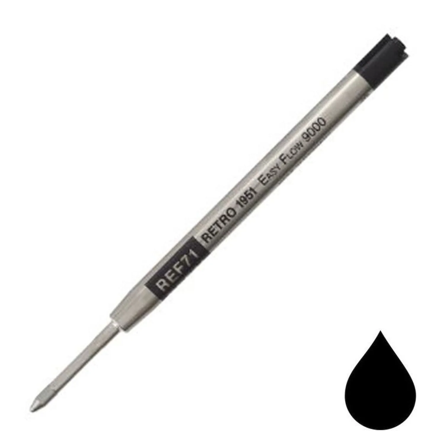 6316-retro-51-easy-flow-9000-ballpoint-pen-refill-in-black-for-tornado-pens-1.webp Retro 51 Easy-Flow 9000 Ballpoint Pen Refill in Black for Tornado Pens