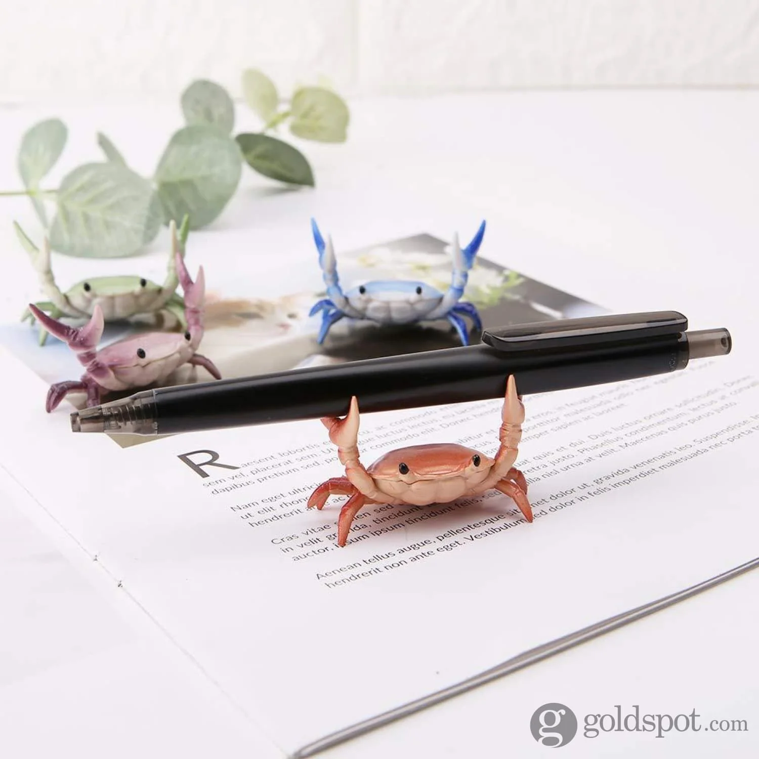 6352-crab-pen-holder-in-orange-5.webp Crab Pen Holder in Orange
