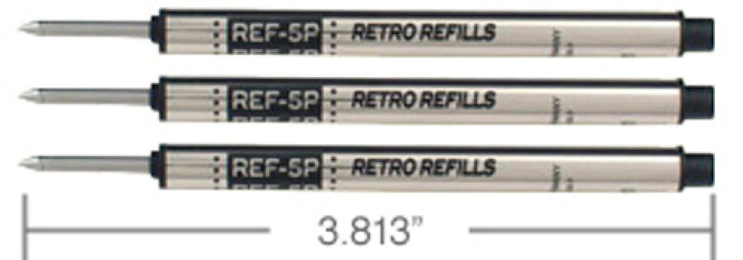 6359-retro-51-retractable-rollerball-pen-refill-in-black-pack-of-3-1.webp Retro 51 Retractable Rollerball Pen Refill in Black - Pack of 3