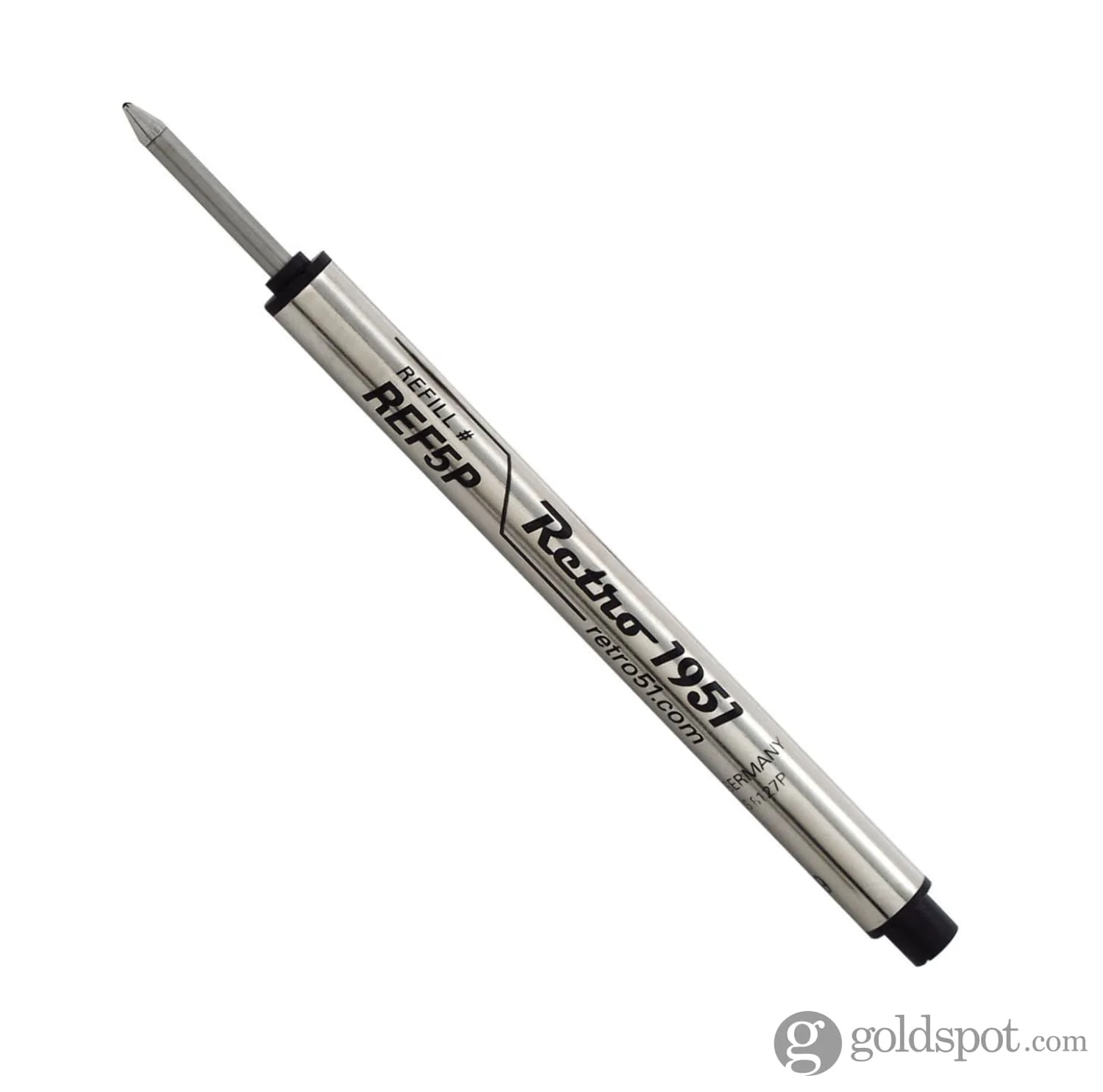 Retro 51 Retractable Rollerball Pen Refill in Black - Pack of 3