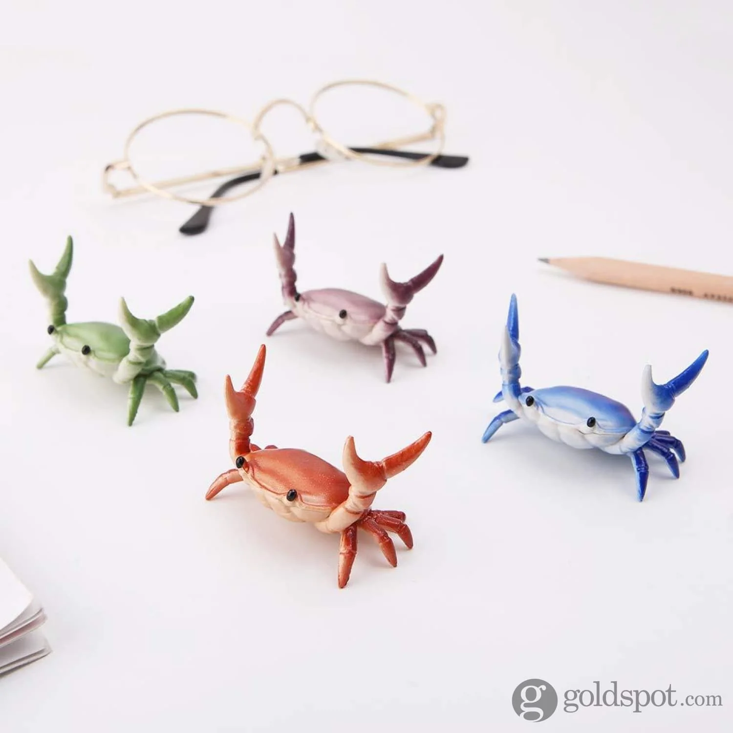 Crab Pen Holder in Purple