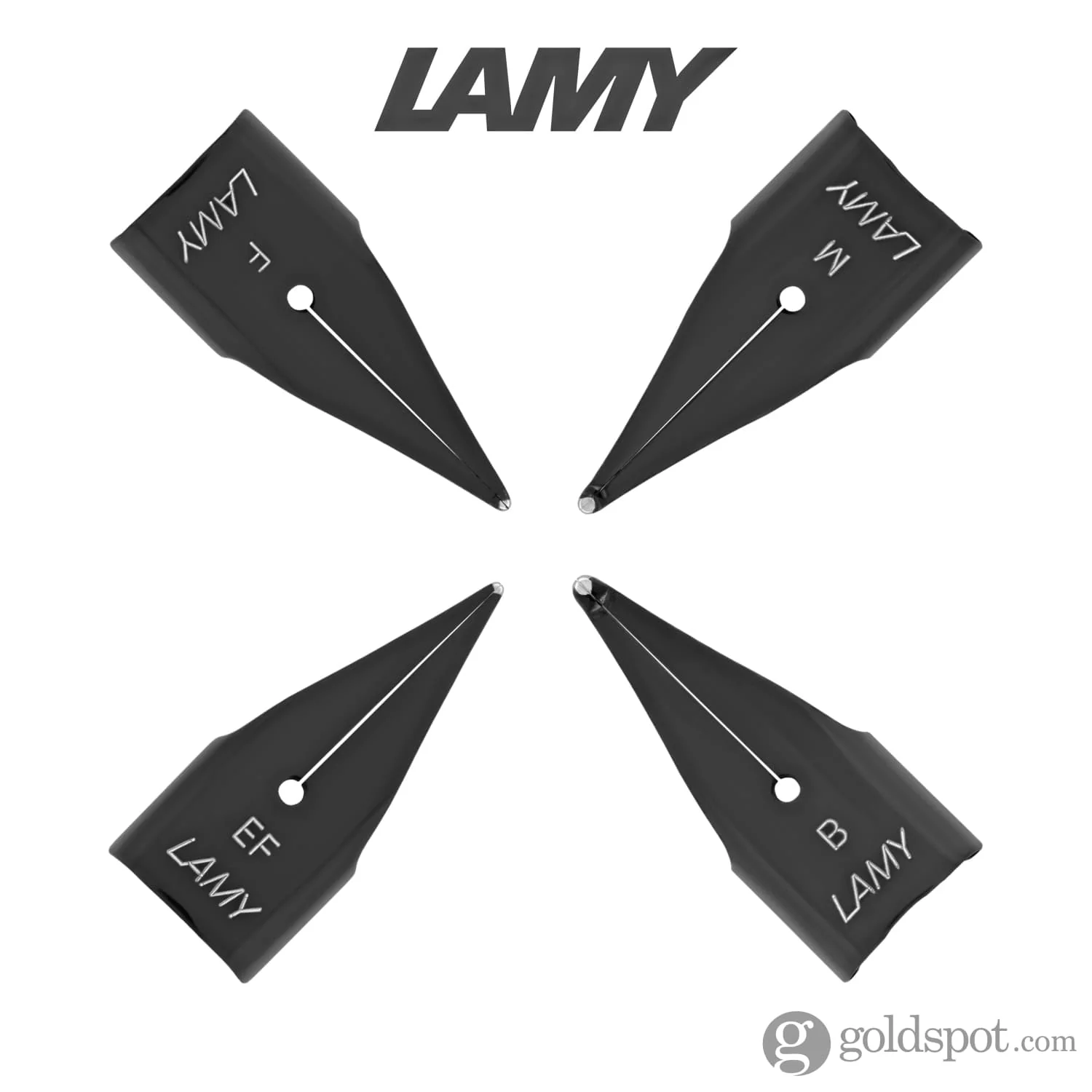 6367-lamy-fountain-pen-replacement-nib-in-black-stainless-steel-2.webp Lamy Fountain Pen Replacement Nib in Black Stainless Steel