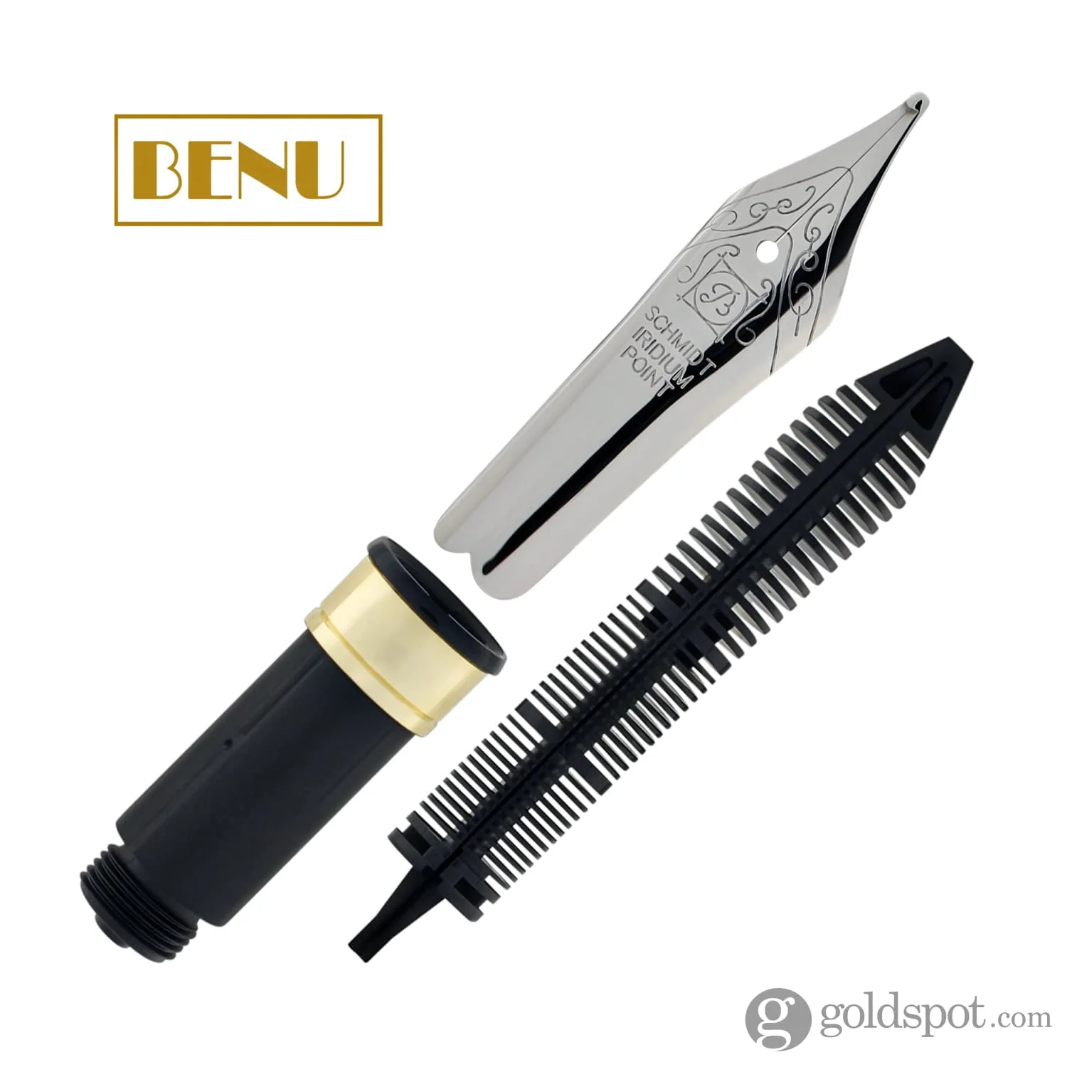 6380-benu-fountain-pen-nib-in-stainless-steel-6-2.webp Benu Fountain Pen Nib in Stainless Steel #6