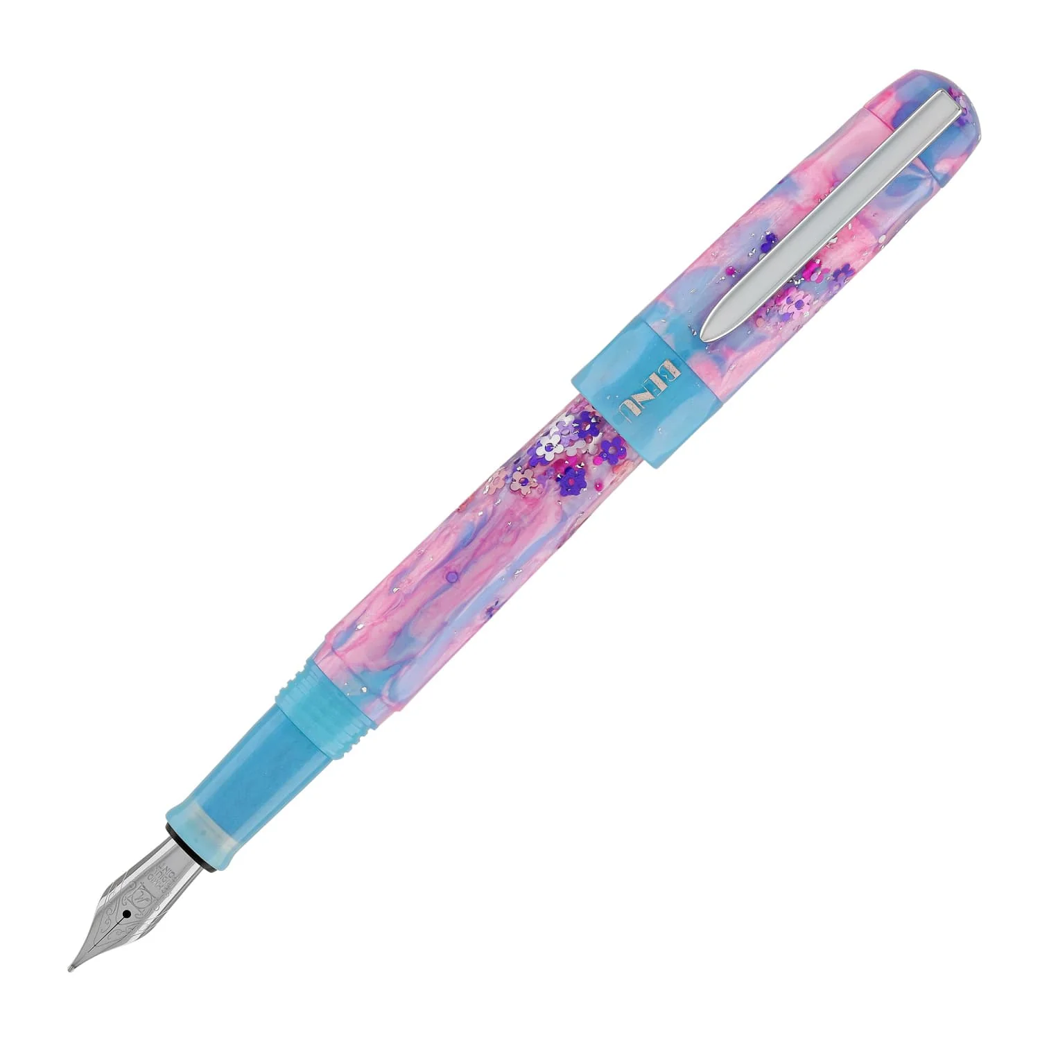 6386-benu-talisman-fountain-pen-in-sakura-cherry-blossoms-1.webp Benu Talisman Fountain Pen in Sakura Cherry Blossoms