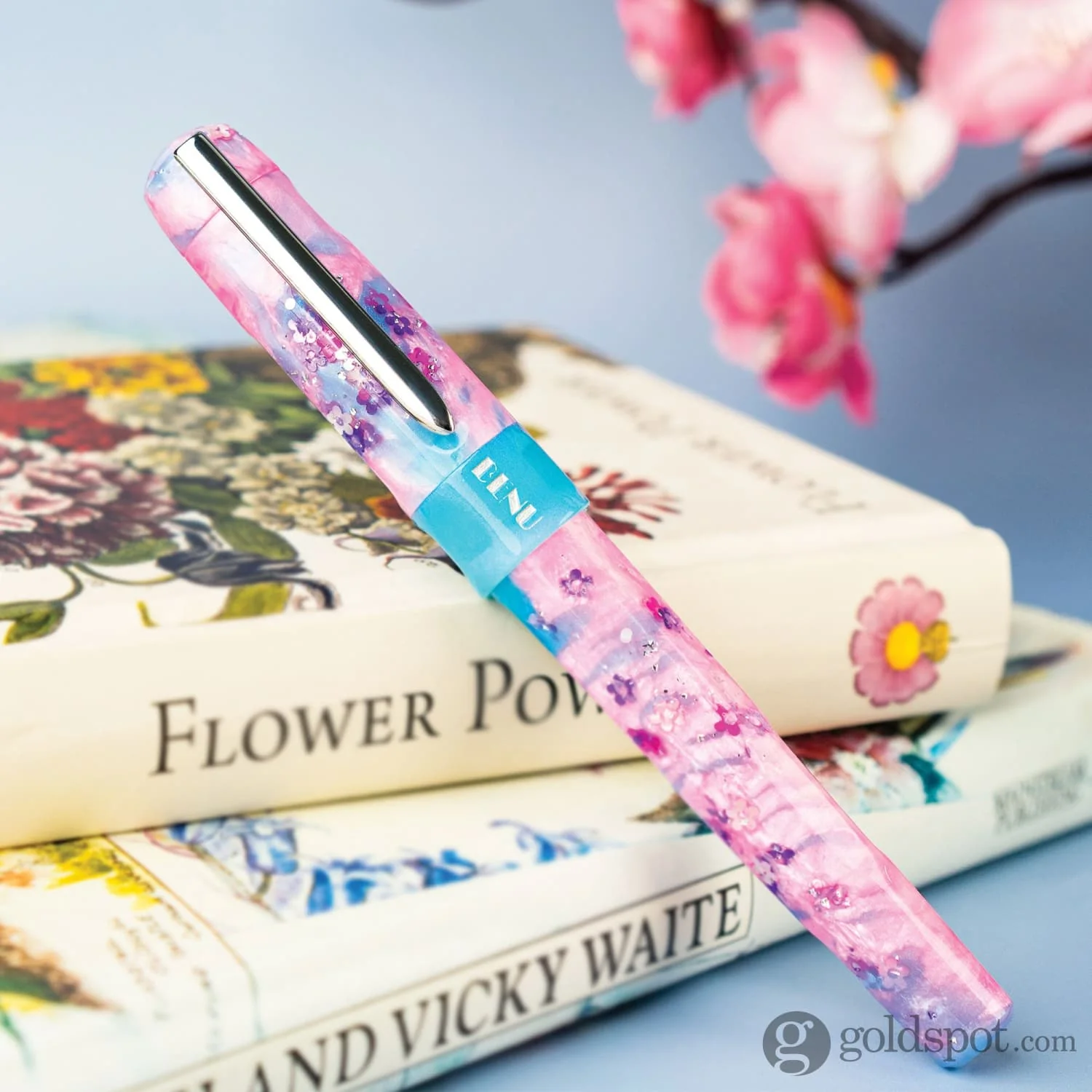 Benu Talisman Fountain Pen in Sakura Cherry Blossoms