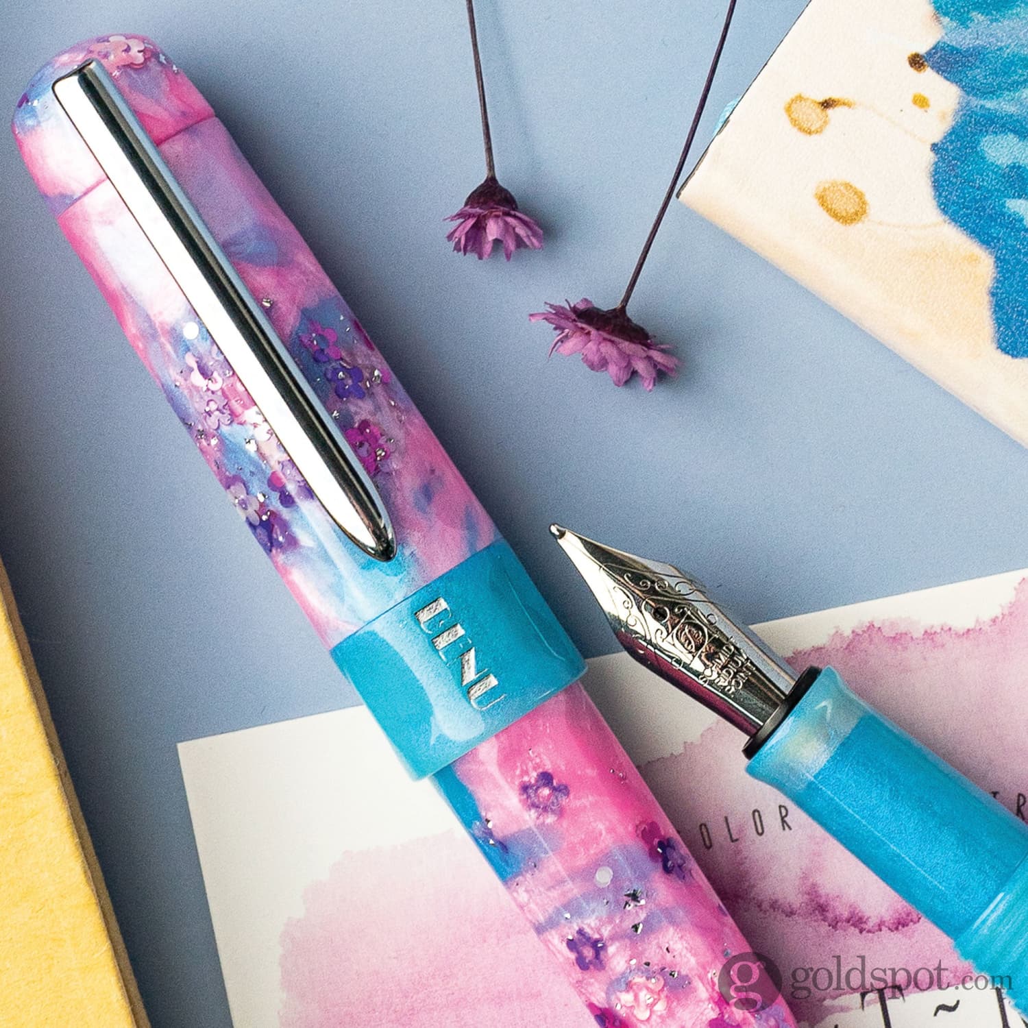 Benu Talisman Fountain Pen in Sakura Cherry Blossoms