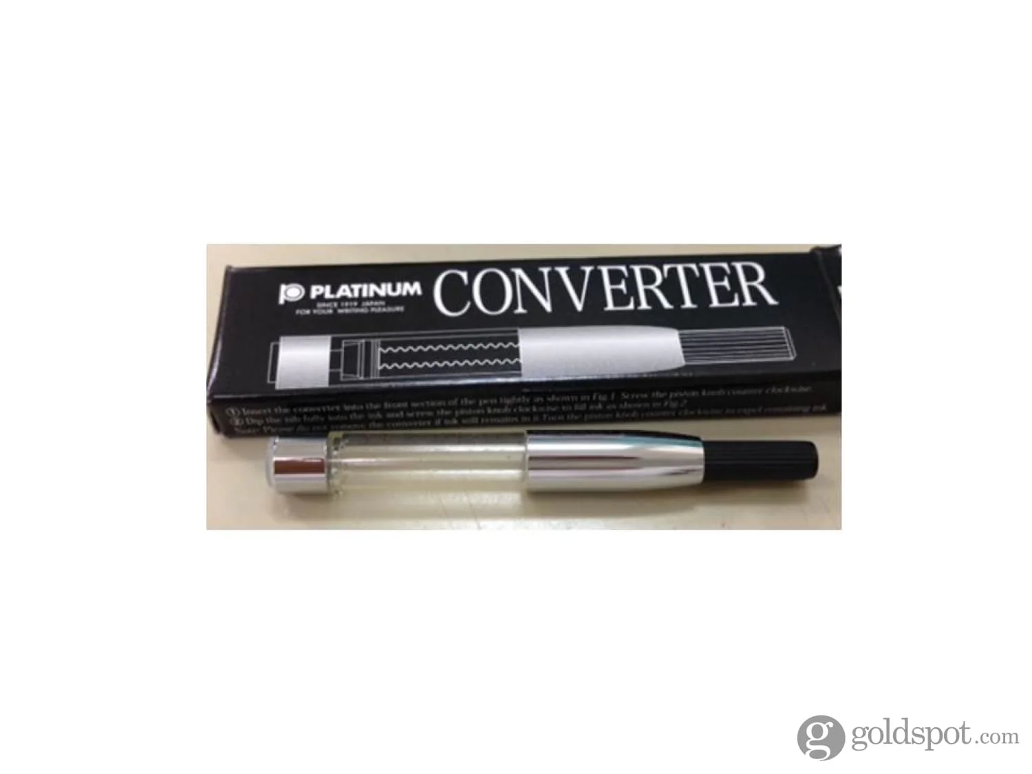 6394-platinum-fountain-pen-silver-converter-3.webp Platinum Fountain Pen Silver Converter