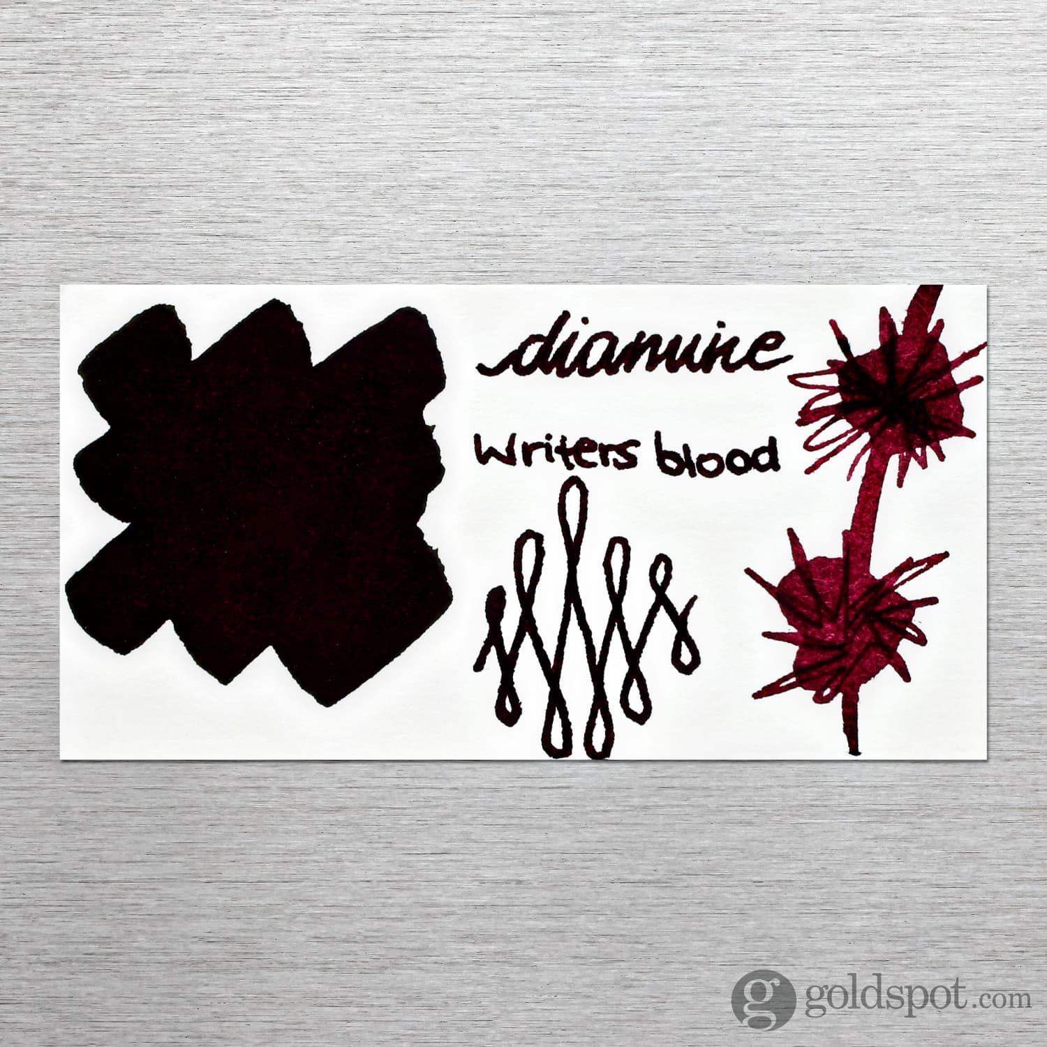 6395-diamine-classic-bottled-ink-in-writer-s-blood-2.jpg Diamine Classic Bottled Ink in Writer's Blood