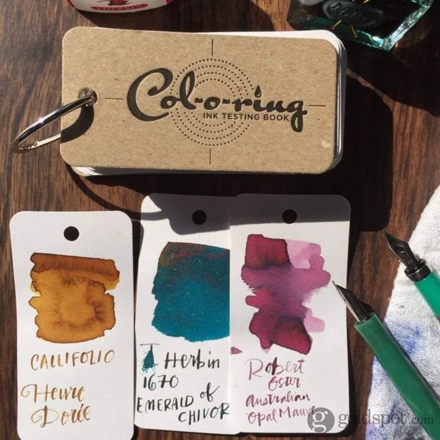 Col-o-ring Ink Testing Book