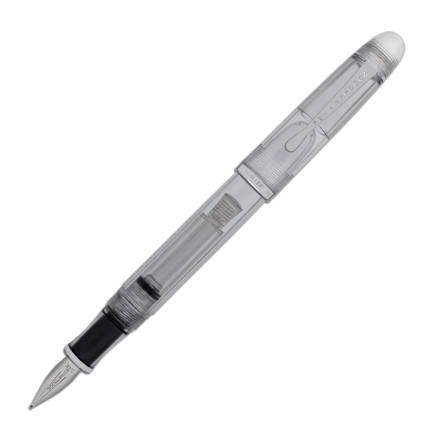 6411-noodler-s-triple-tail-flex-fountain-pen-in-clear-demonstrator-semi-flex-nib-1.webp Noodler's Triple Tail Flex Fountain Pen in Clear Demonstrator - Semi Flex Nib