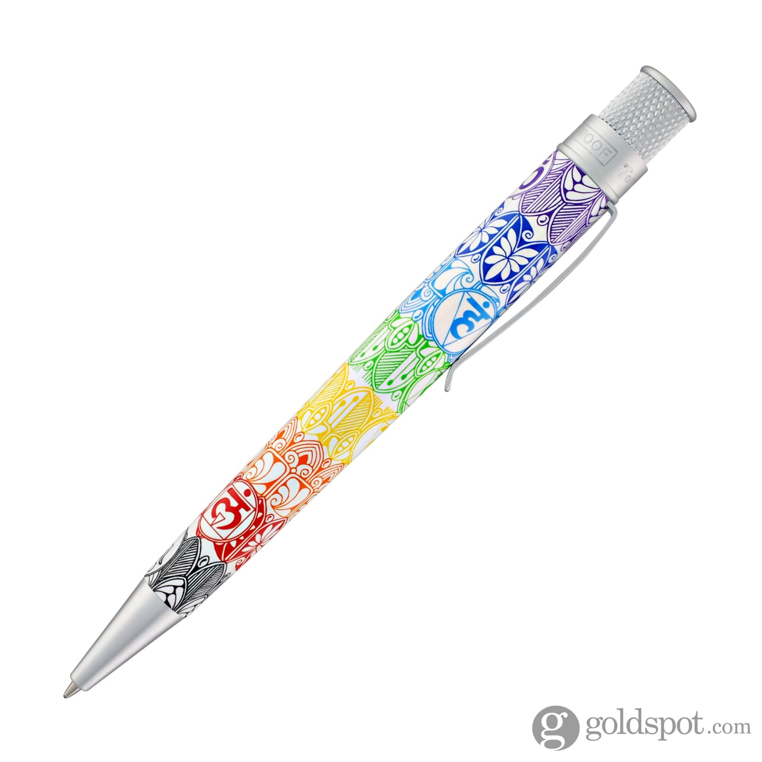 Retro 51 Goldspot Exclusive Tornado Rollerball Pen in Seven Chakras