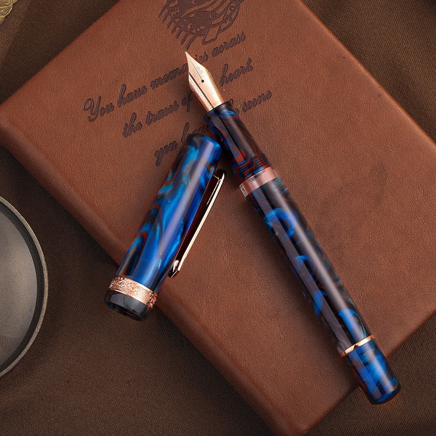 6433-narwhal-schuylkill-fountain-pen-in-dragonet-sapphire-1.jpg Narwhal Schuylkill Fountain Pen in Dragonet Sapphire