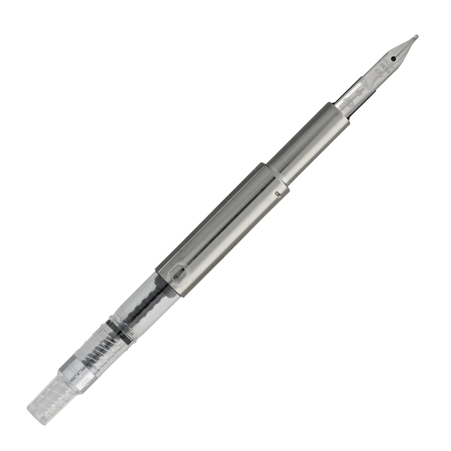 6438-pilot-namiki-vanishing-point-replacement-nib-converter-set-in-rhodium-18k-white-gold-nib-1.webp Pilot Namiki Vanishing Point Replacement Nib Converter Set in Rhodium - 18K White Gold Nib