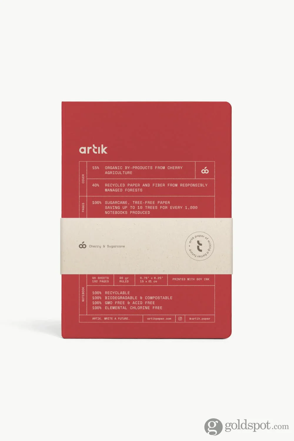 Artik A5 Notebook in Cherry