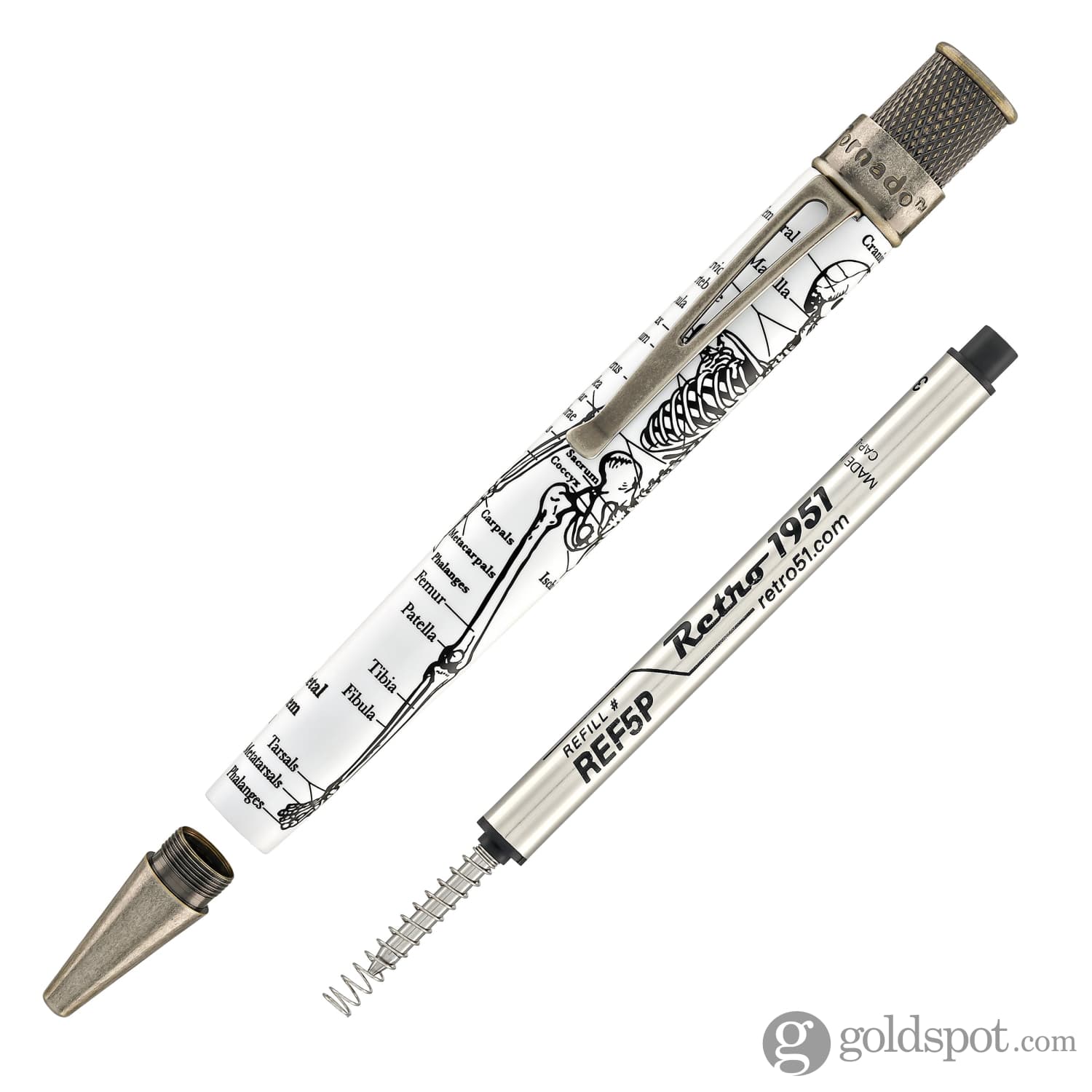 6447-retro-51-tornado-metalsmith-rollerball-pen-in-dr.-gray-5.jpg Retro 51 Tornado Metalsmith Rollerball Pen in Dr. Gray