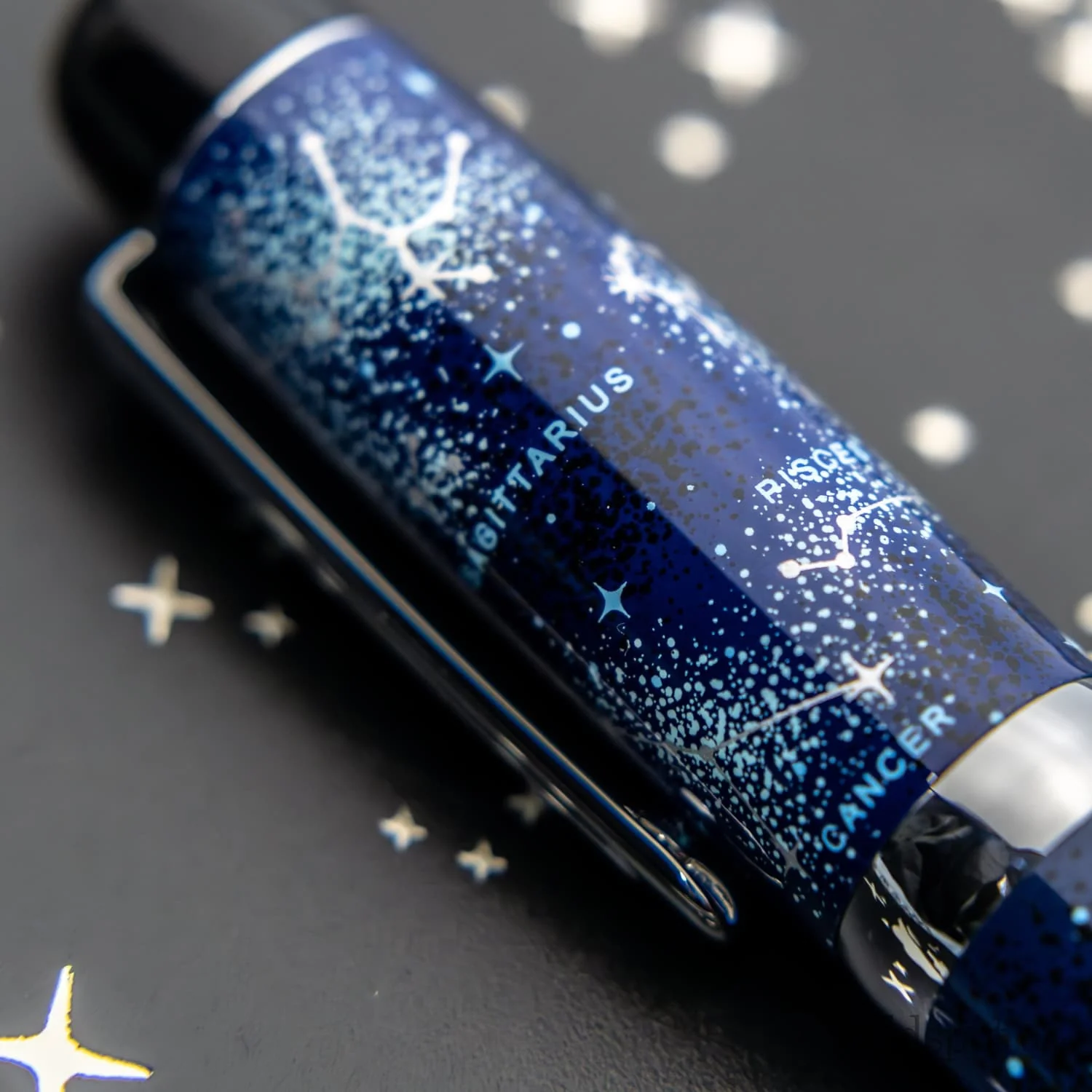 Opus 88 Mini Fountain Pen in Celestial Zodiac