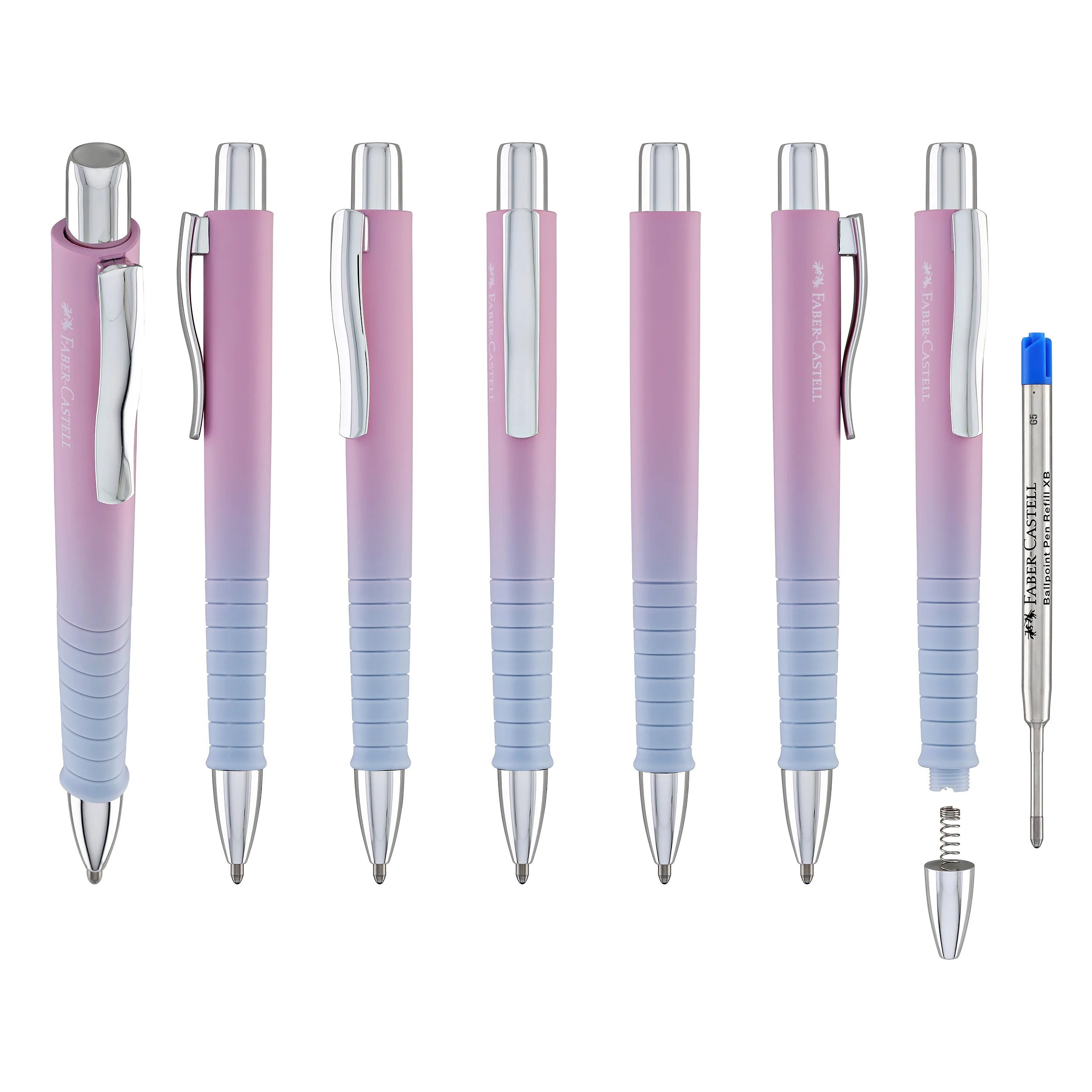 648-faber-castell-poly-flow-ballpoint-pen-in-blushing-sky-7.webp Faber-Castell Poly Flow Ballpoint Pen in Blushing Sky