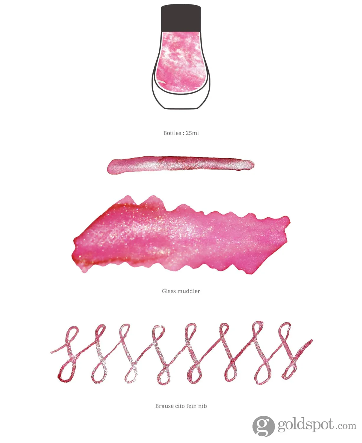 Dominant Industry Pearl Series Bottled Ink in Daydream - 25mL