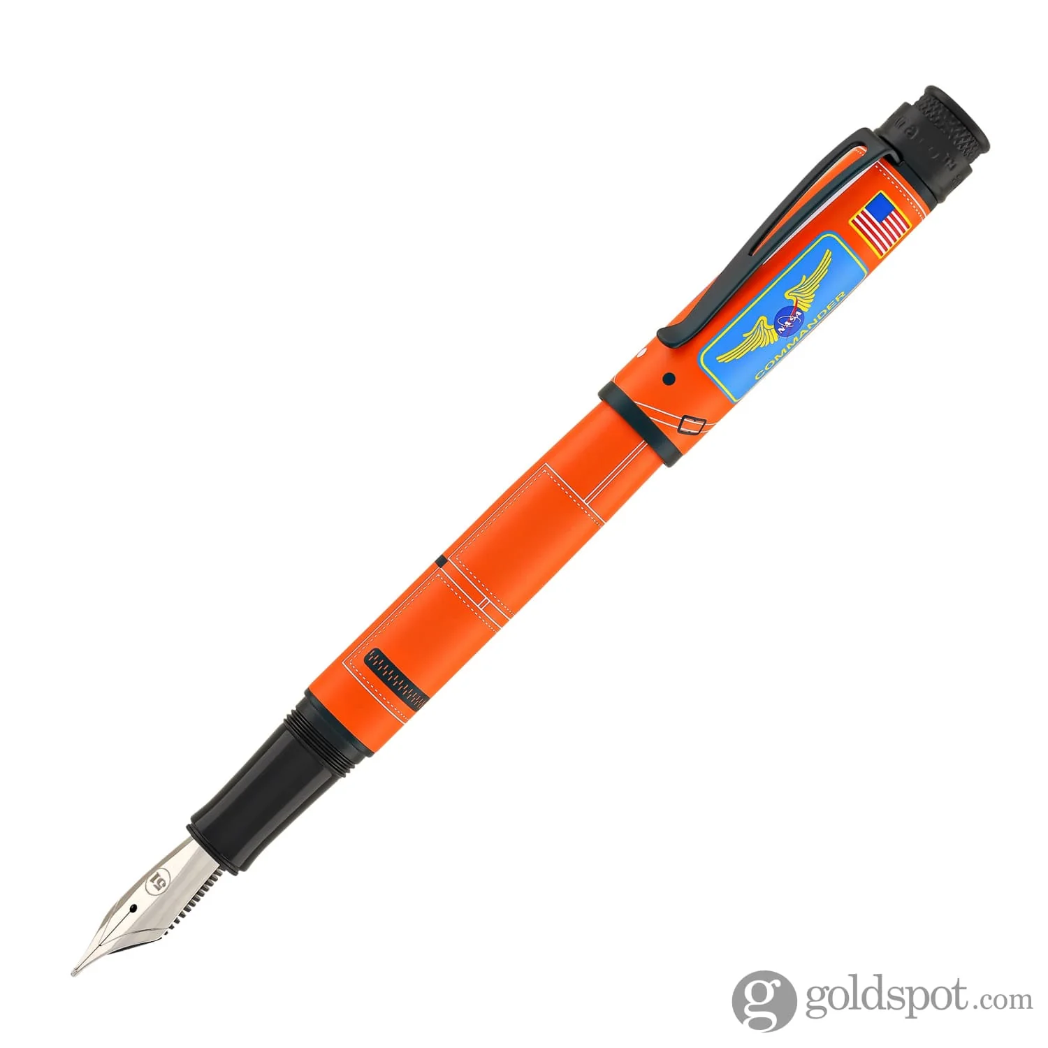Retro 51 Tornado Fountain Pen in Escape ACES Suit Orange