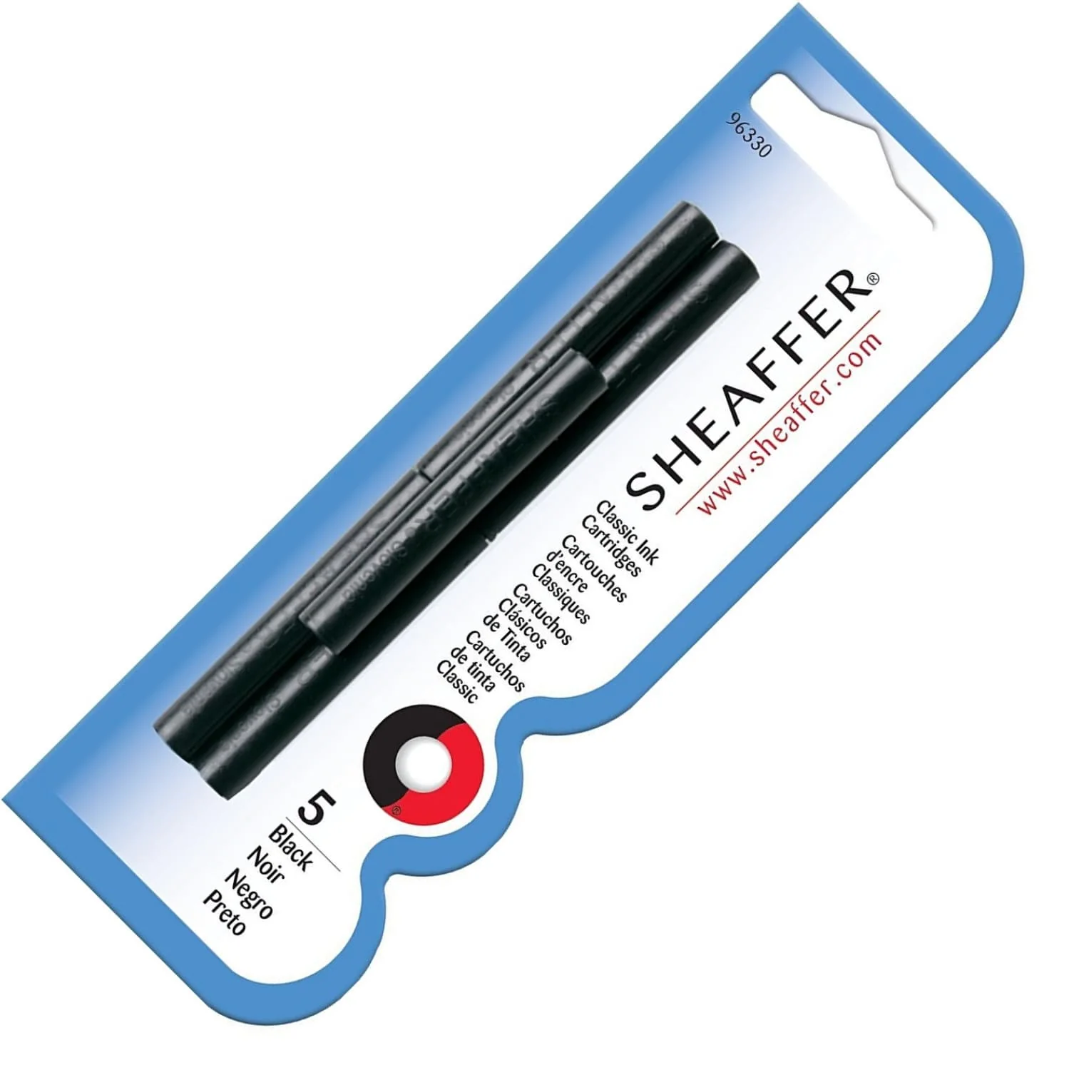 6541-sheaffer-ink-cartridges-in-black-pack-of-5-1.webp Sheaffer Ink Cartridges in Black - Pack of 5