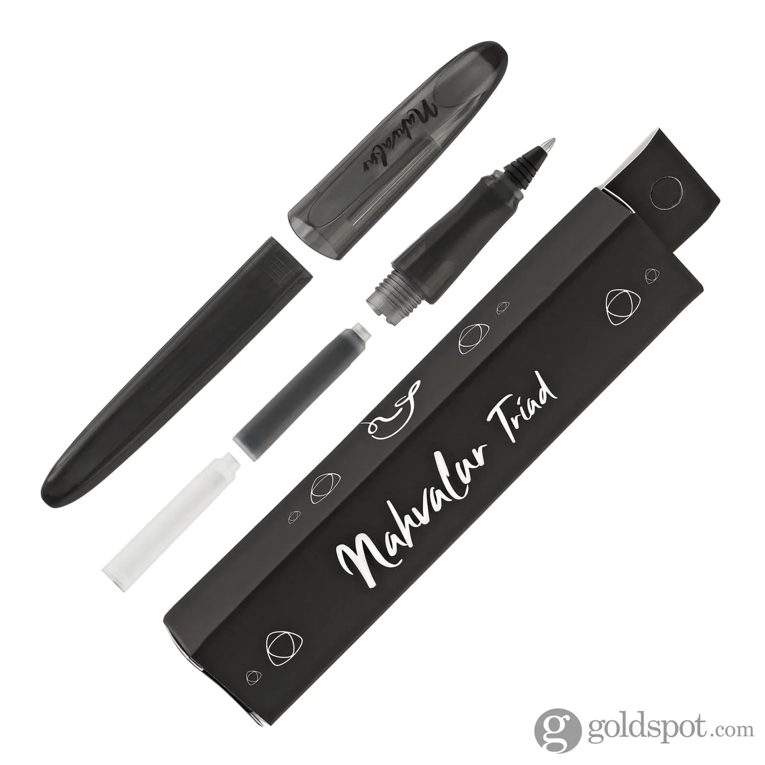 655-nahvalur-triad-rollerball-pen-in-black-8.webp Nahvalur Triad Rollerball Pen in Black