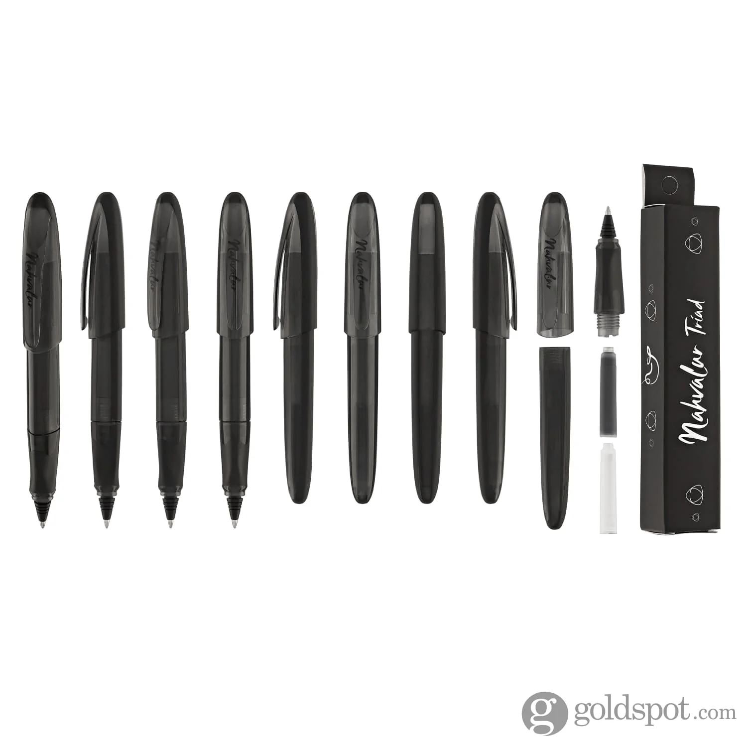 655-nahvalur-triad-rollerball-pen-in-black-9.webp Nahvalur Triad Rollerball Pen in Black
