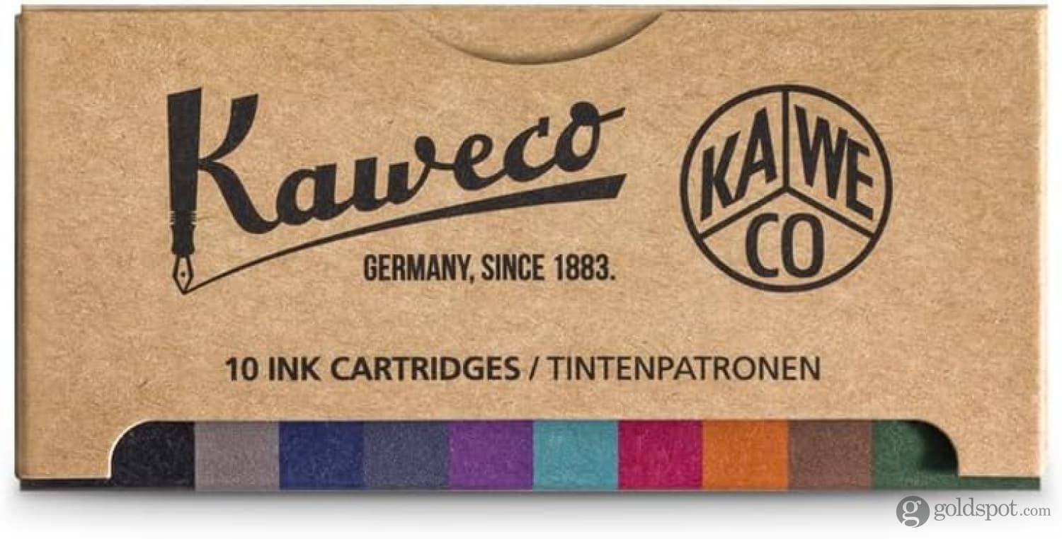 6566-kaweco-ink-cartridge-in-mixed-colors-pack-of-10-2.jpg Kaweco Ink Cartridge in Mixed Colors - Pack of 10
