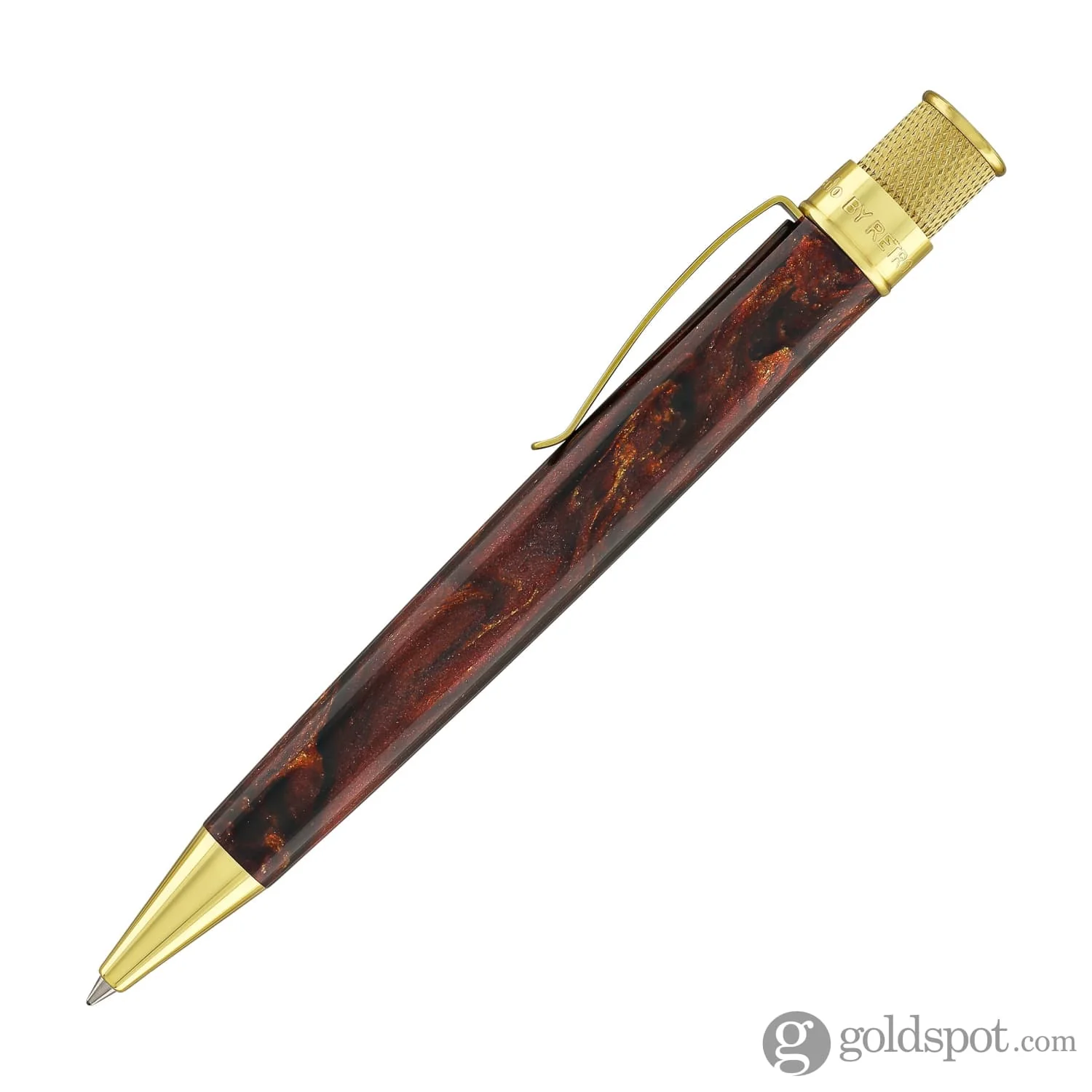 Retro 51 Goldspot Exclusive Tornado Rollerball in 'Tis the Season Diamondcast Resin- Artist Proof