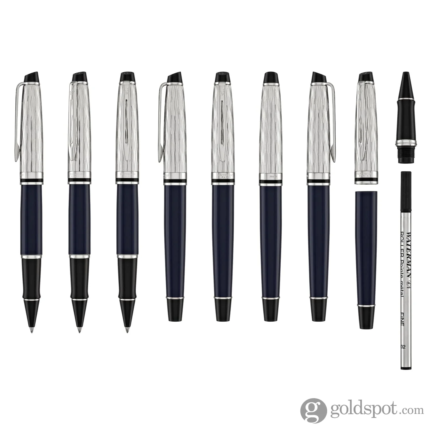 658-waterman-expert-l-essence-du-bleu-rollerball-pen-in-metal-blue-lacquer-8.webp Waterman Expert L’Essence du Bleu Rollerball Pen in Metal & Blue Lacquer