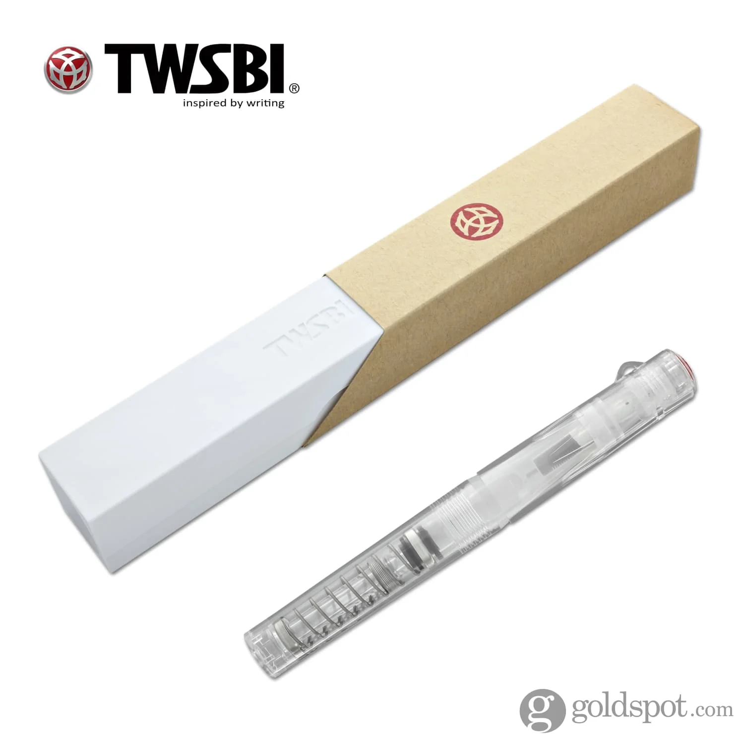 TWSBI Go Fountain Pen in Clear Demonstrator
