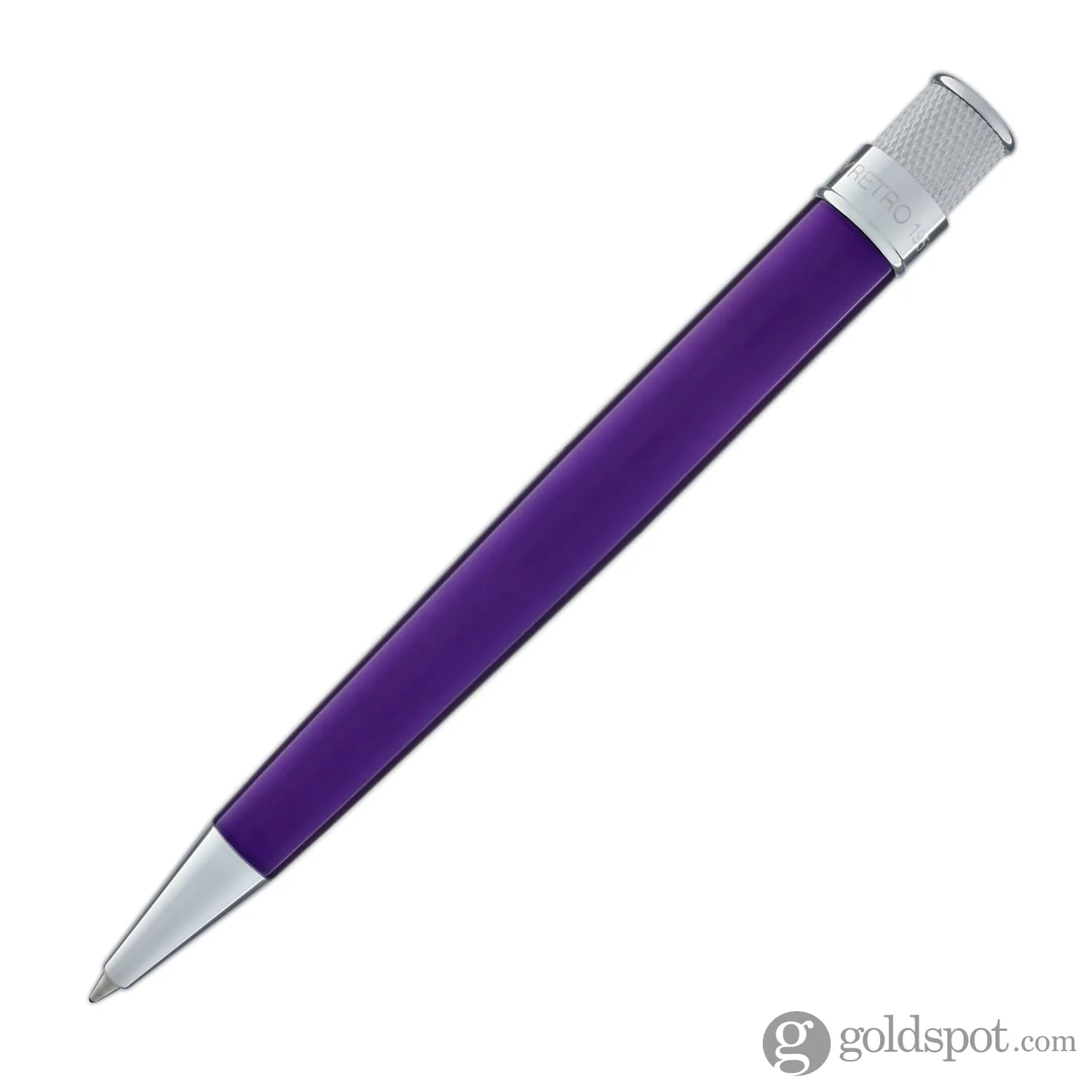 Retro 51 Tornado Rollerball Pen in Purple Lacquer