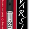 Pilot Varsity Disposable Fountain Pen in Black with Blue Ink