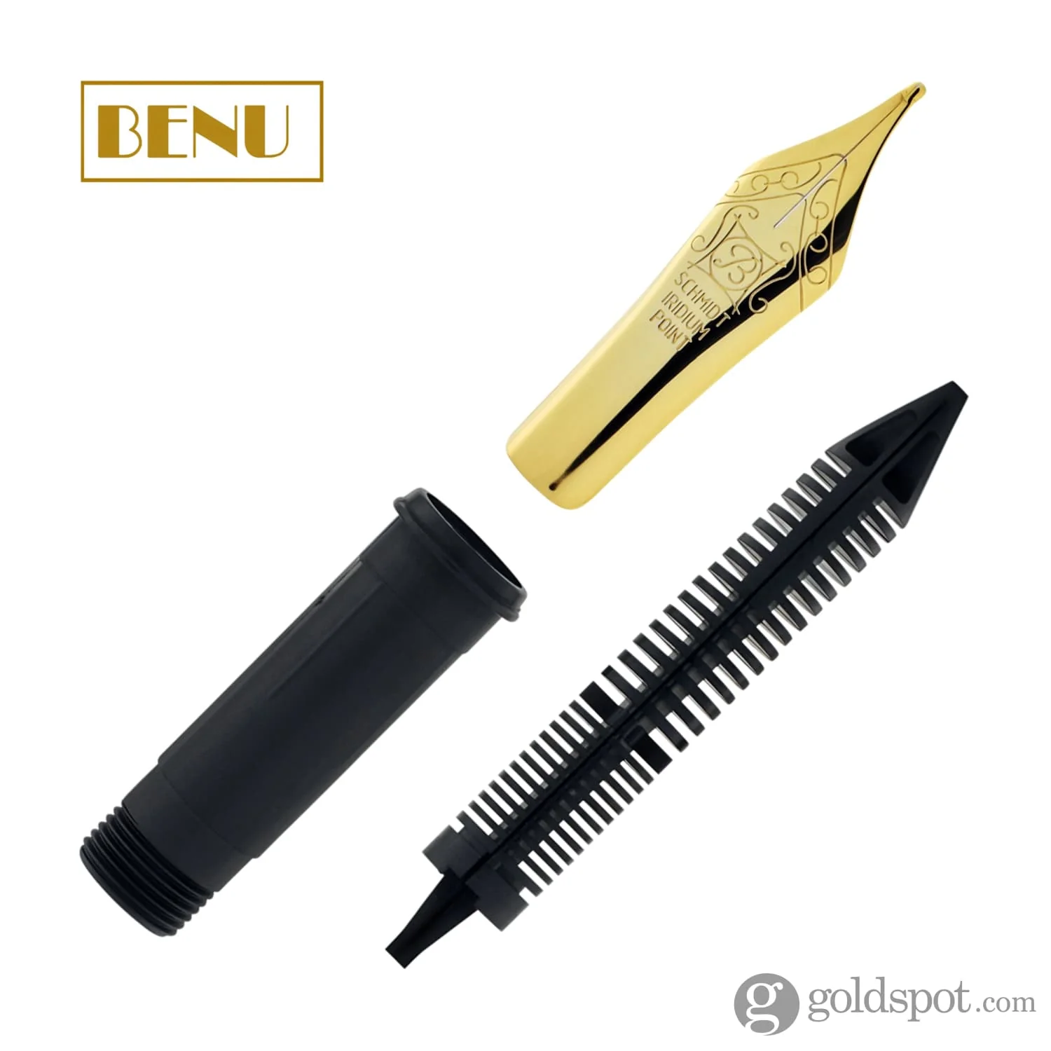 6610-benu-fountain-pen-nib-in-gold-5-2.webp Benu Fountain Pen Nib in Gold #5