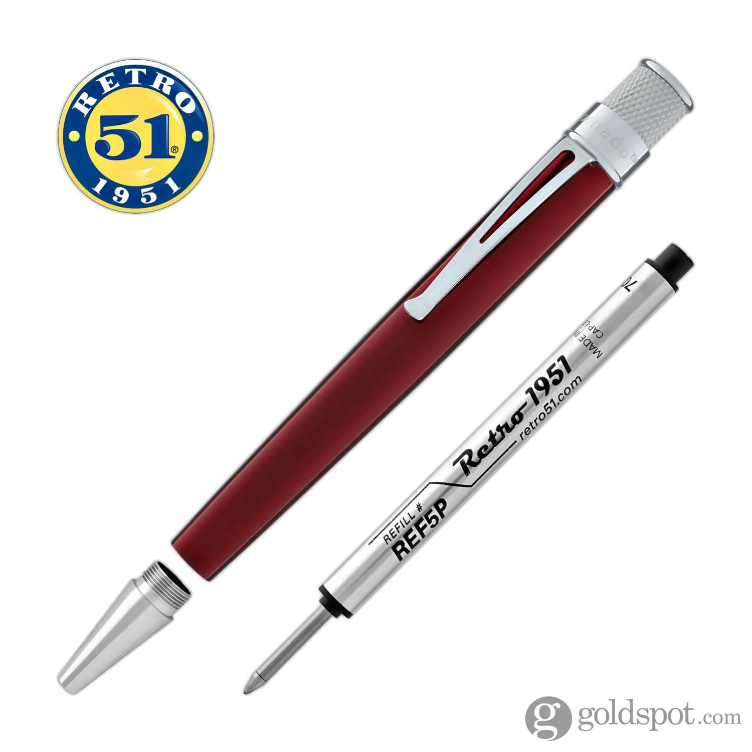 6622-retro-51-tornado-rollerball-pen-in-red-lacquer-6.webp Retro 51 Tornado Rollerball Pen in Red Lacquer