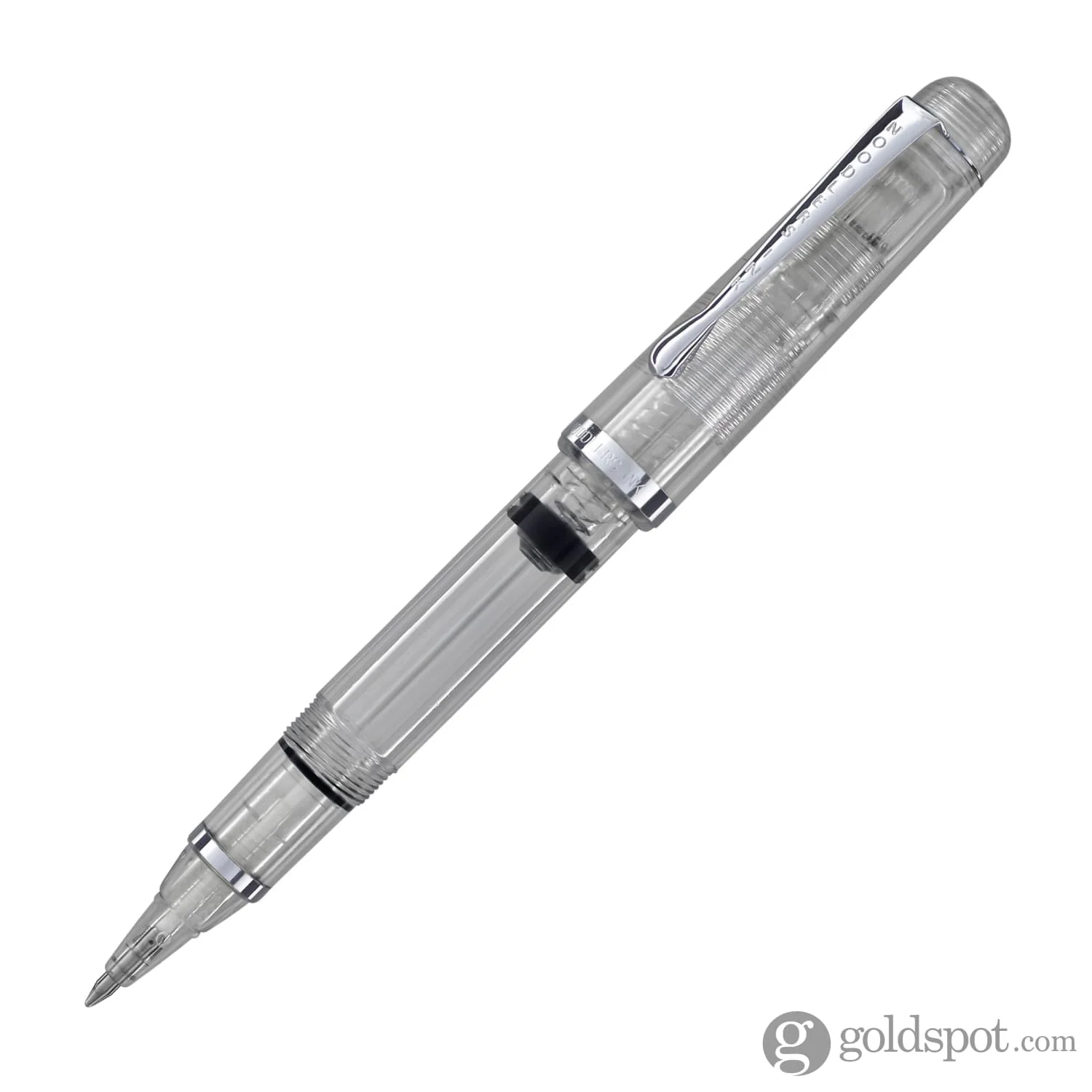 6641-noodler-s-konrad-piston-fill-rollerball-pen-in-clear-demonstrator-2.webp Noodler's Konrad Piston Fill Rollerball Pen in Clear Demonstrator