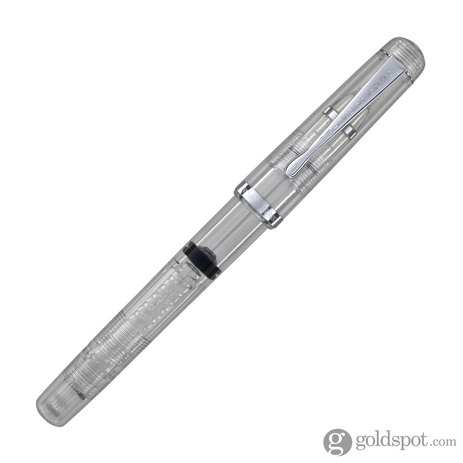 6641-noodler-s-konrad-piston-fill-rollerball-pen-in-clear-demonstrator-4.webp Noodler's Konrad Piston Fill Rollerball Pen in Clear Demonstrator