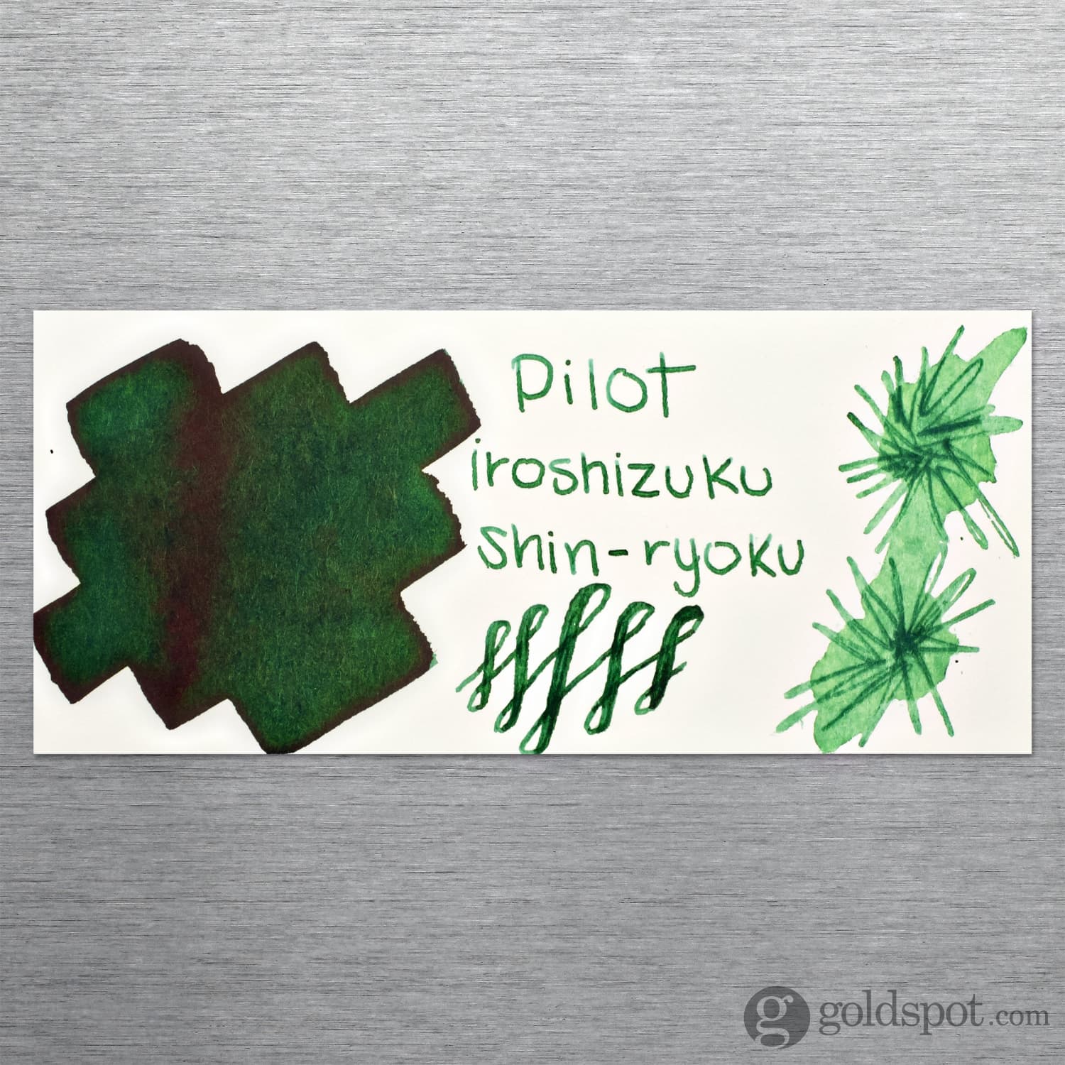Pilot Iroshizuku Bottled Ink in Shin-Ryoku Ink (Forest Green) - 50 mL