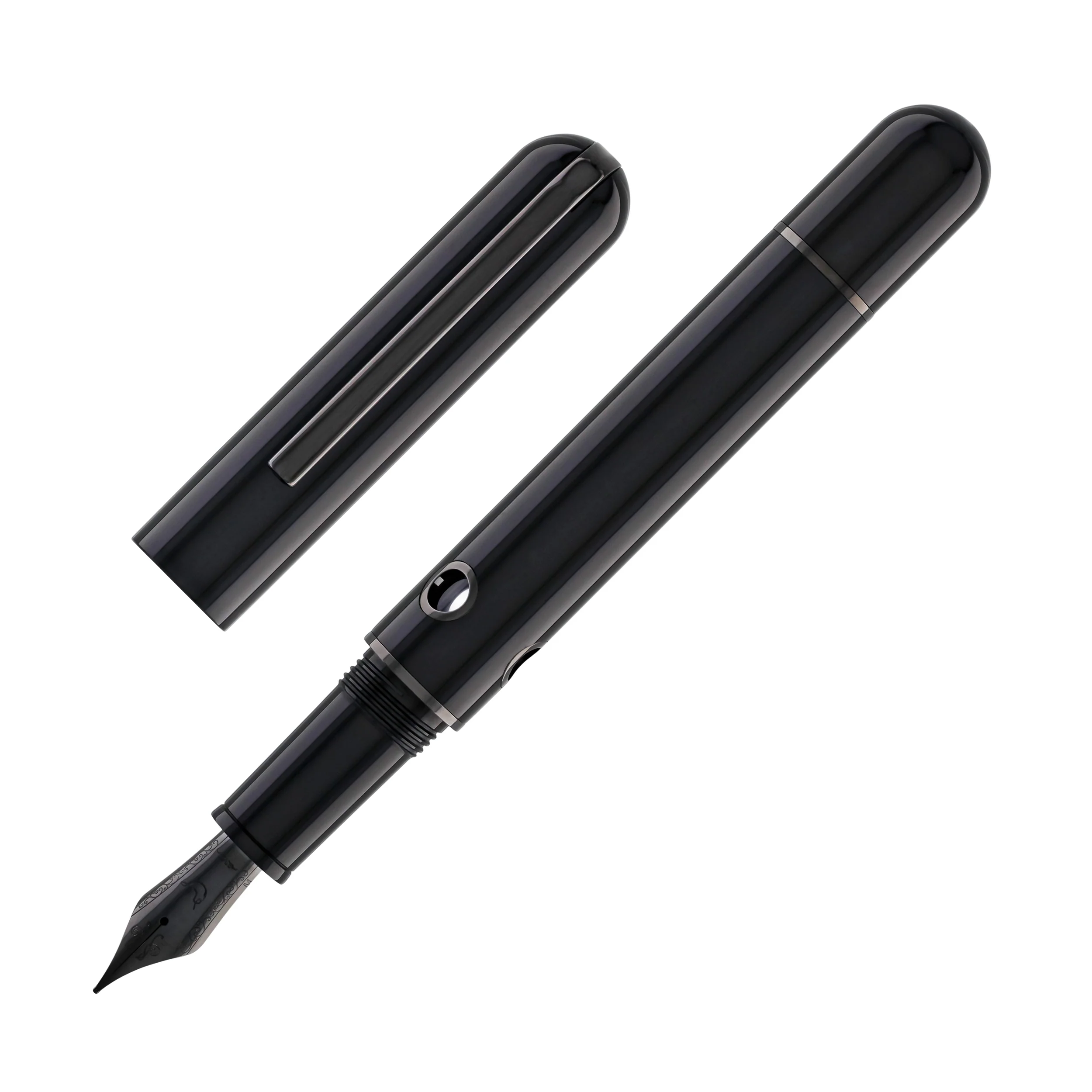 6650-narwhal-nautilus-fountain-pen-in-cephalopod-black-3.webp Narwhal Nautilus Fountain Pen in Cephalopod Black