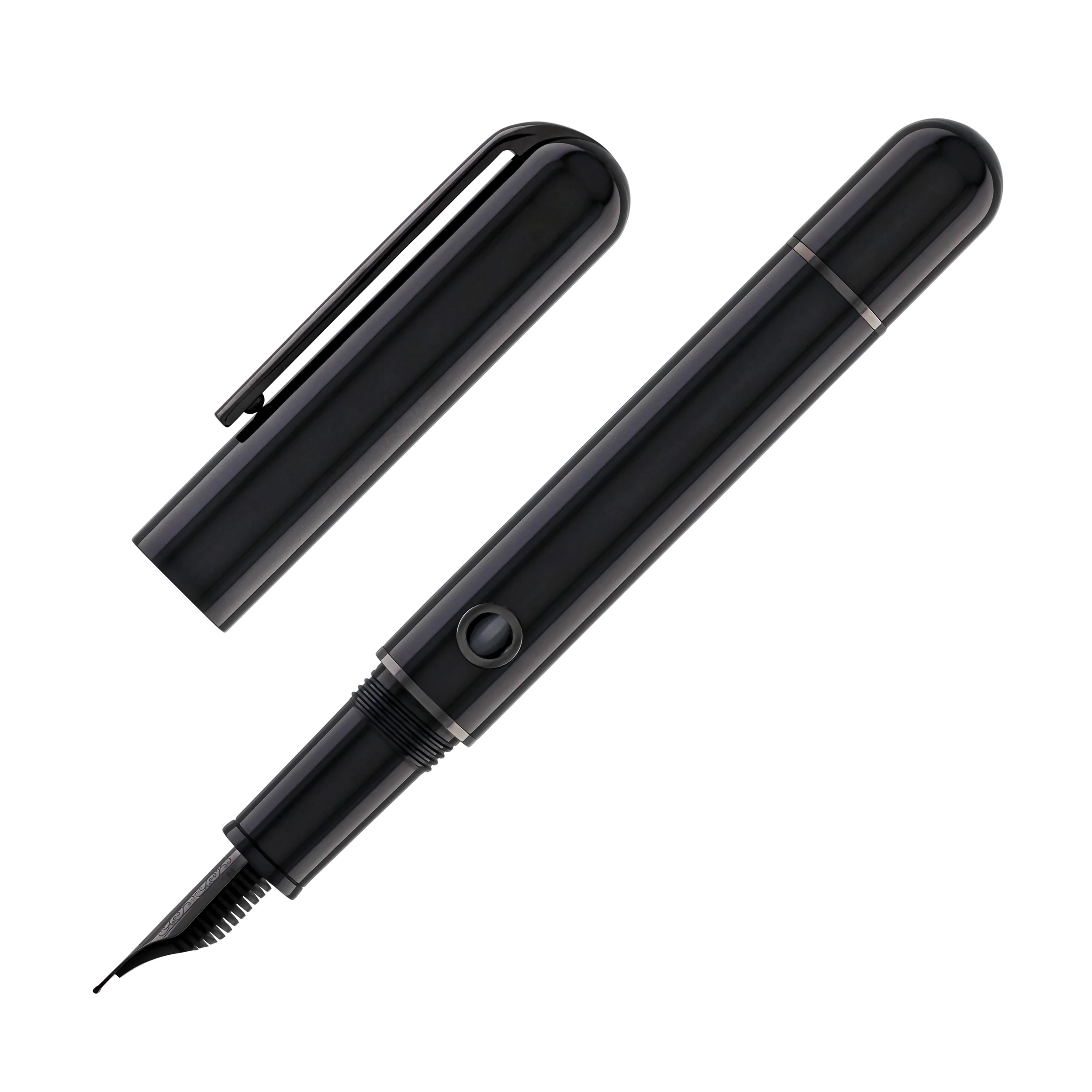 6650-narwhal-nautilus-fountain-pen-in-cephalopod-black-5.webp Narwhal Nautilus Fountain Pen in Cephalopod Black