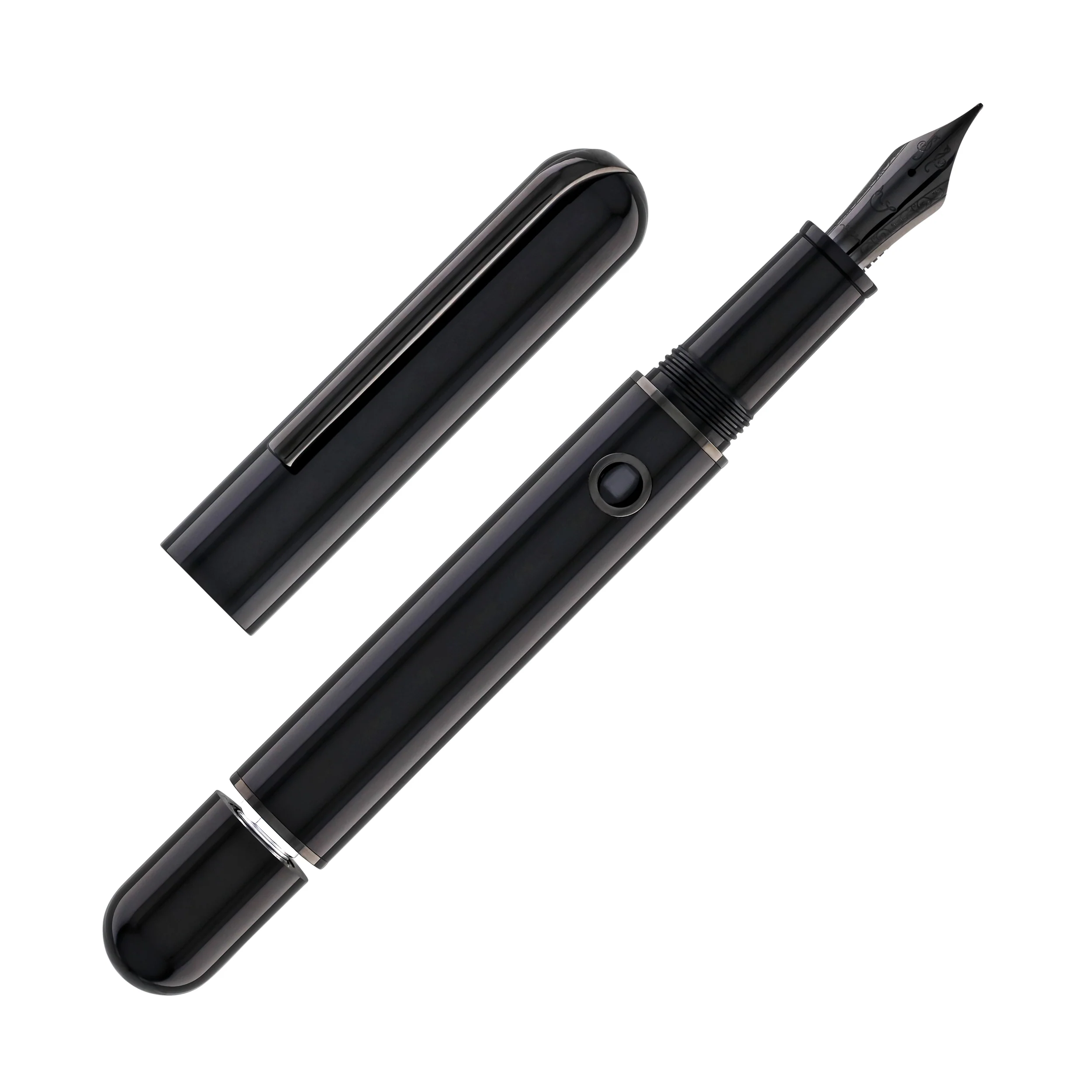 6650-narwhal-nautilus-fountain-pen-in-cephalopod-black-8.webp Narwhal Nautilus Fountain Pen in Cephalopod Black