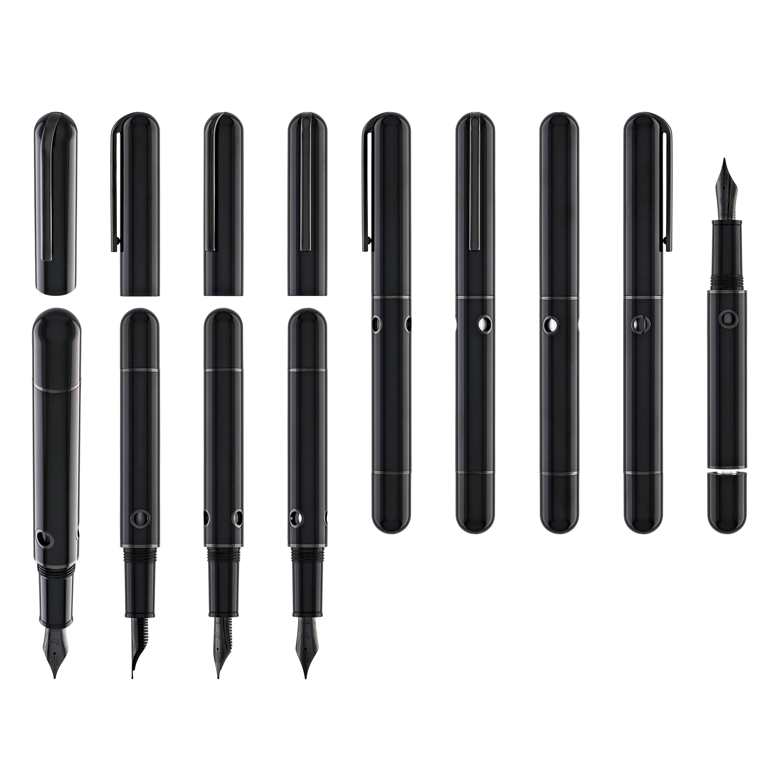 6650-narwhal-nautilus-fountain-pen-in-cephalopod-black-9.webp Narwhal Nautilus Fountain Pen in Cephalopod Black